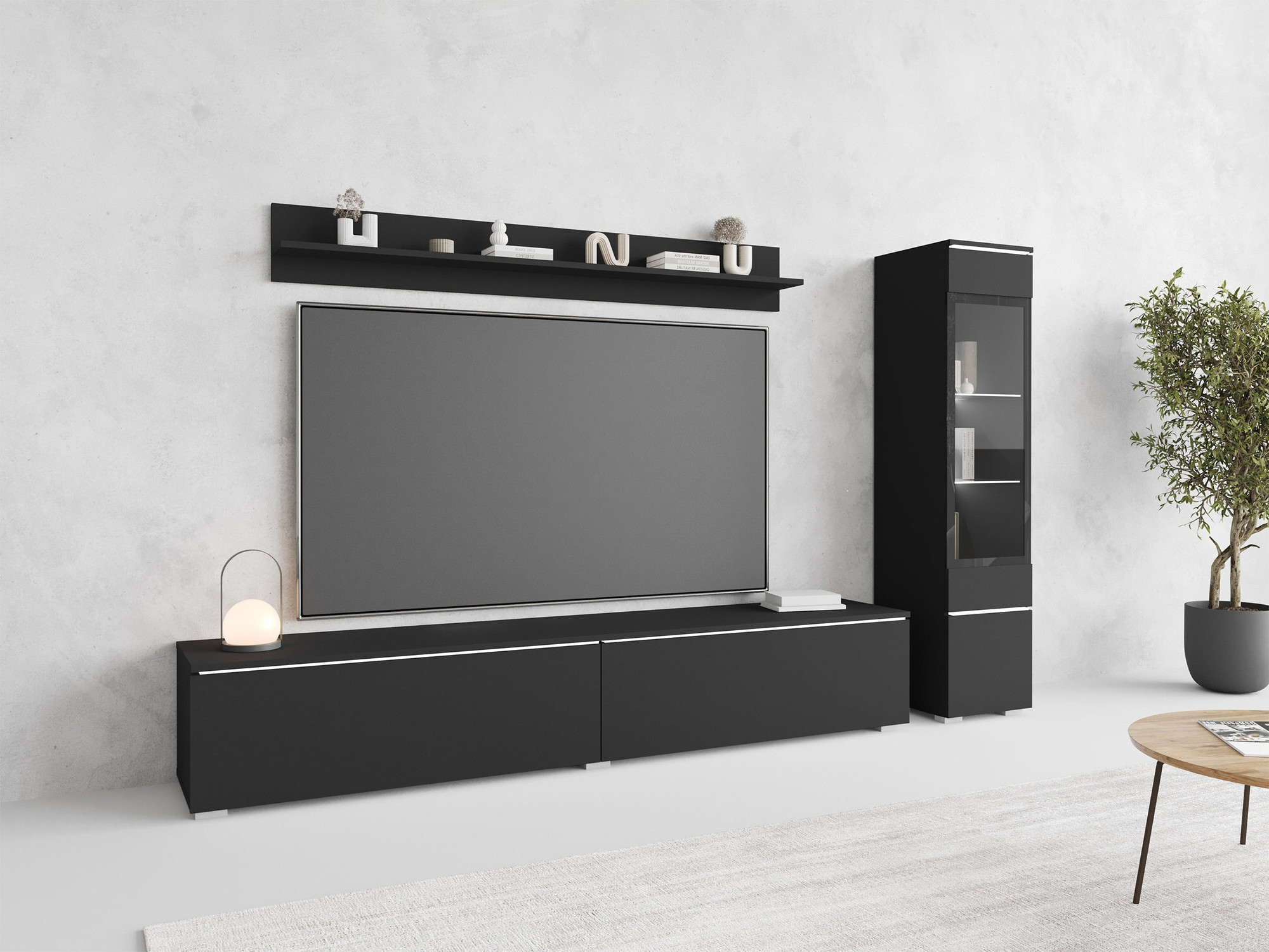 Living room set Mirfivo 100 (Graphite)
