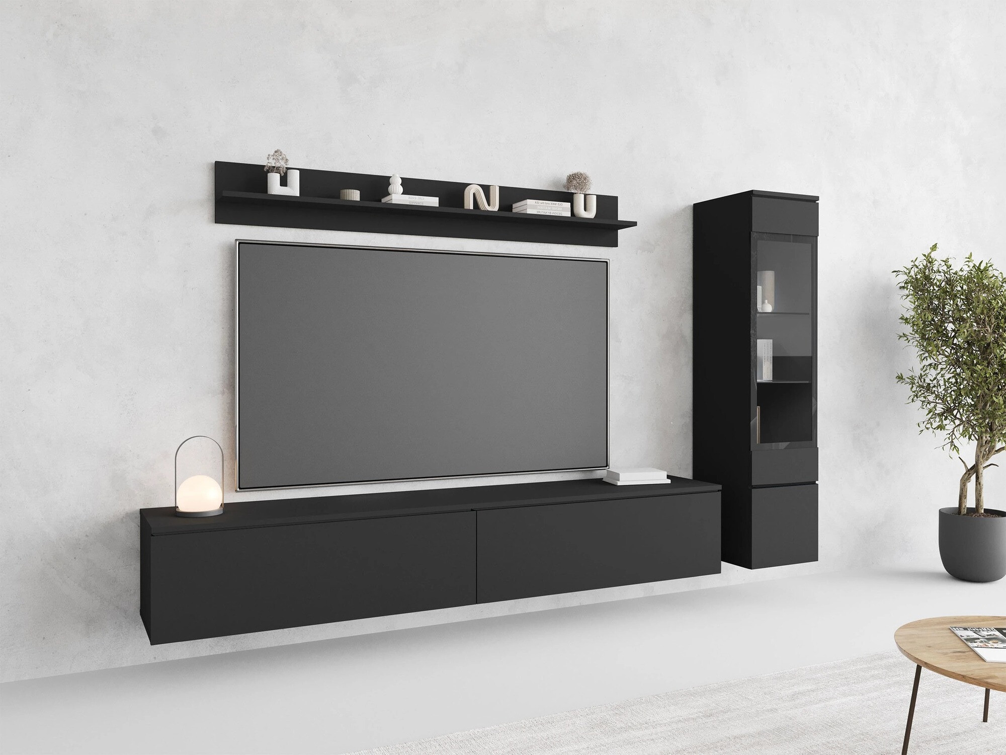 Living room set Mirfivo 100 (Graphite)