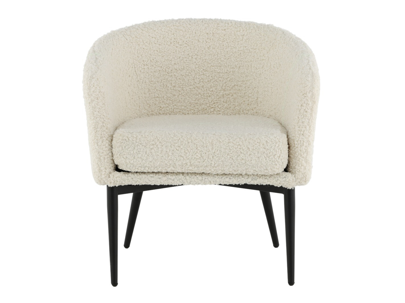 Armchair Dallas 1706 (White + Black)