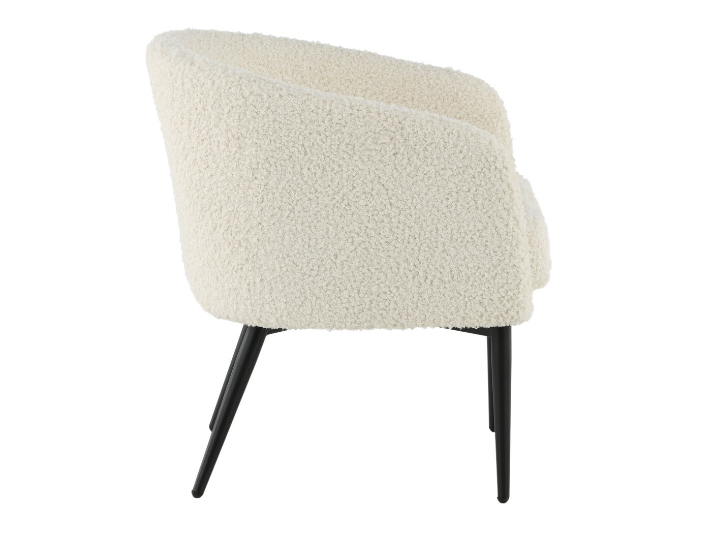 Armchair Dallas 1706 (White + Black)