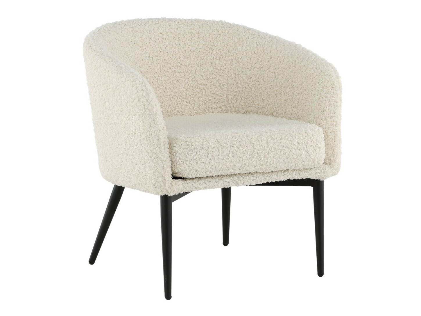 Armchair Dallas 1706 (White + Black)