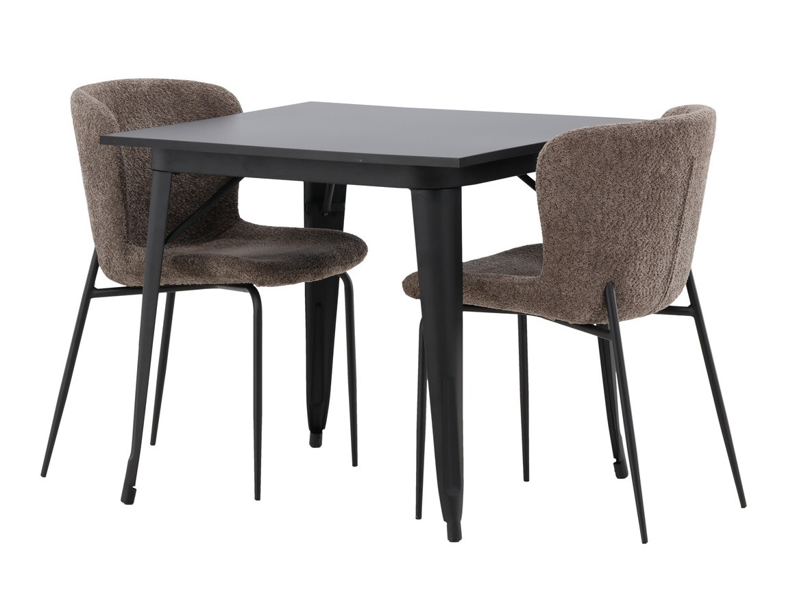 Dining set Dallas 3362 (Brown + Black)
