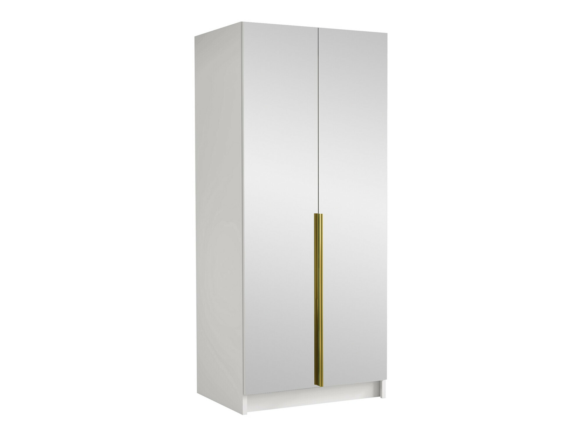 Wardrobe Closico Staton III (White + Golden)