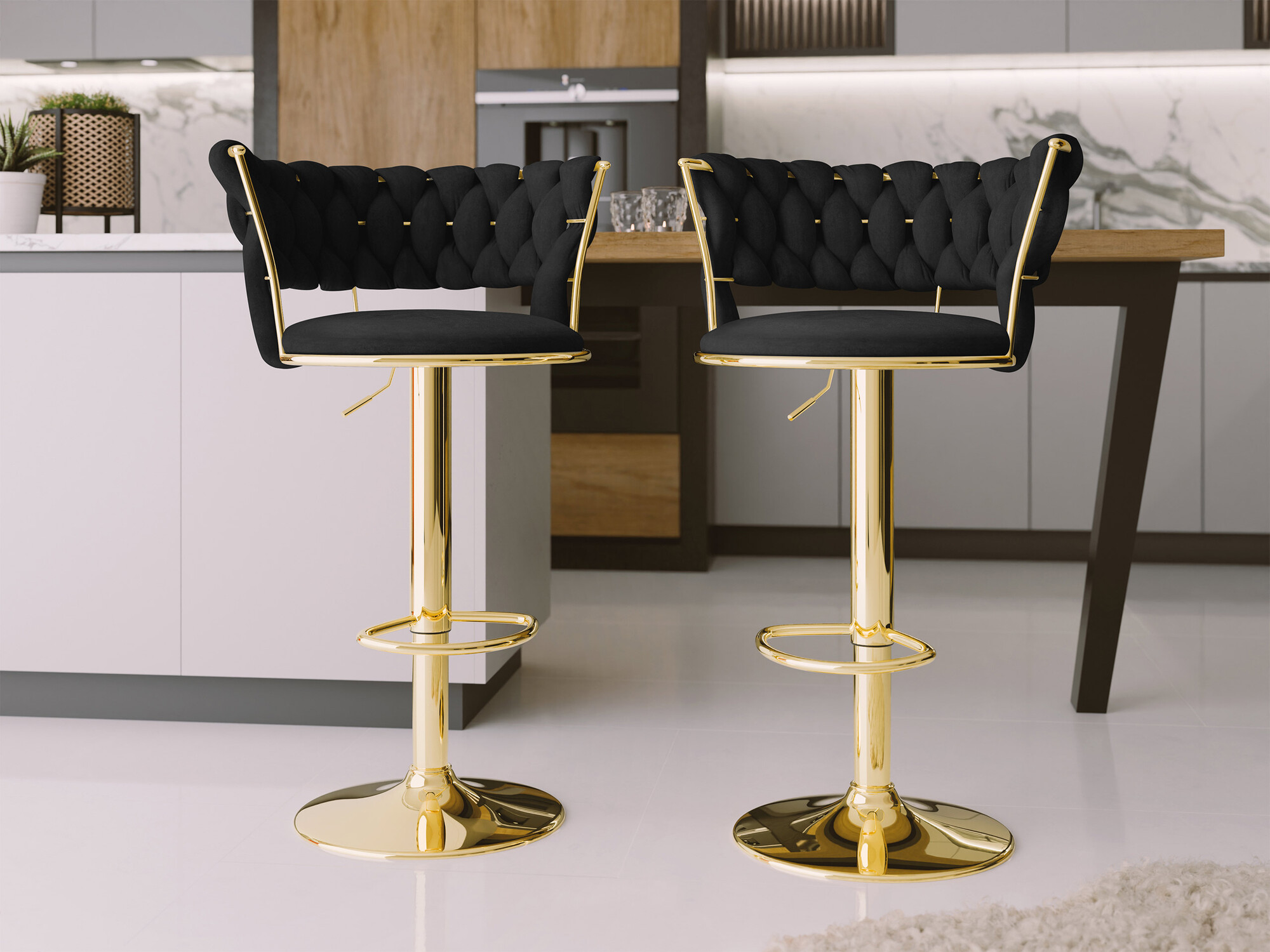 Bar stool Comfivo Hilaritas II (Black)