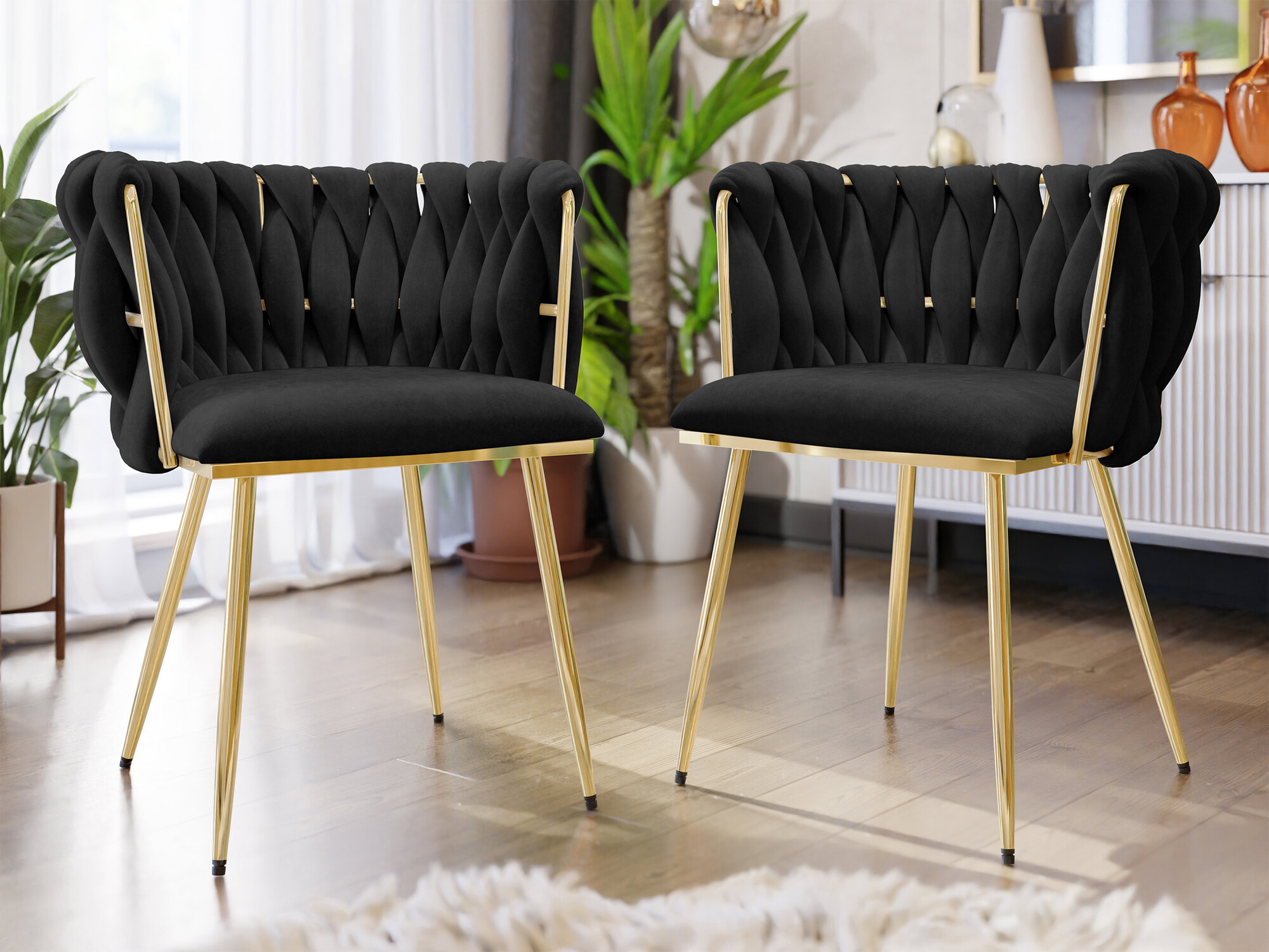Chair Comfivo Hilaritas XI (Golden + Black)
