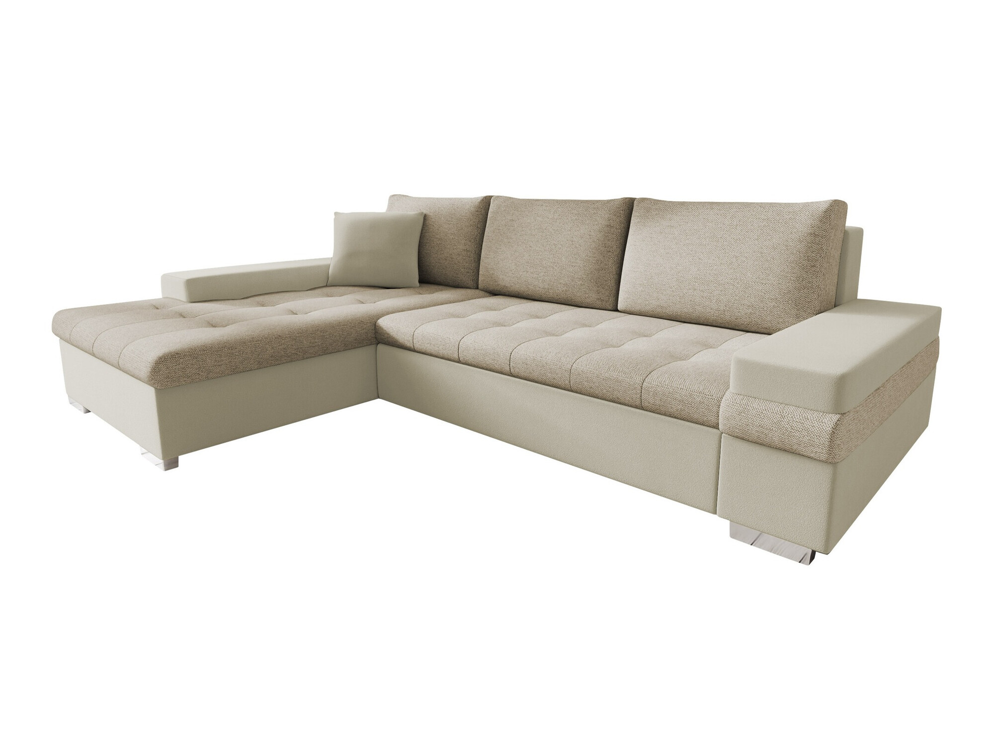 Corner sofa Comfivo Olivetum I (Magic Velvet 2201 + Matana 17)