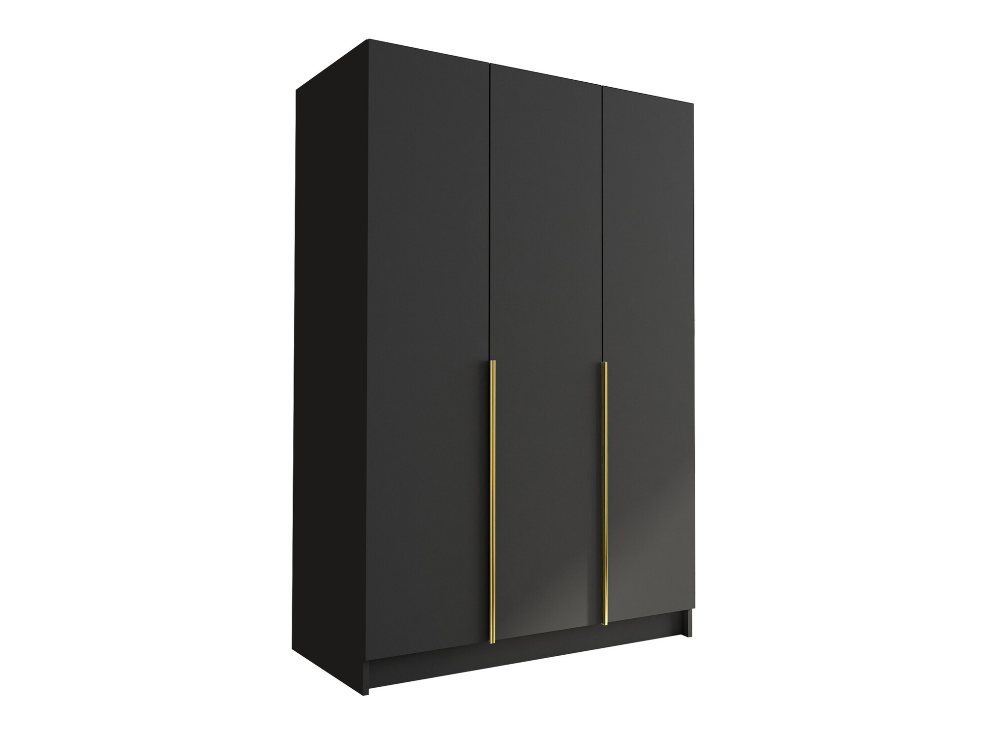 Wardrobe Closico Decoron I (Black + Golden)