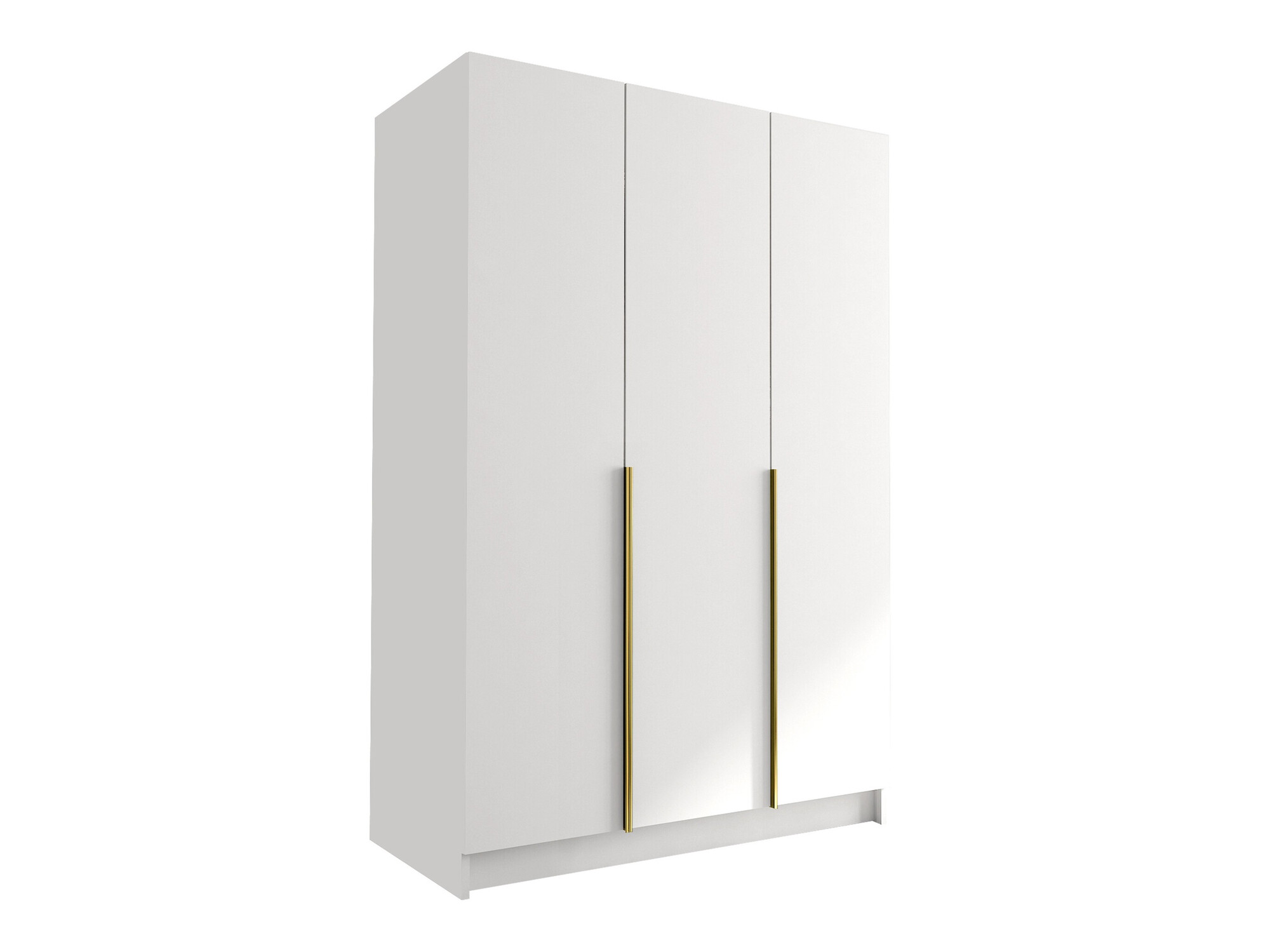 Wardrobe Closico Decoron I (White + Golden)
