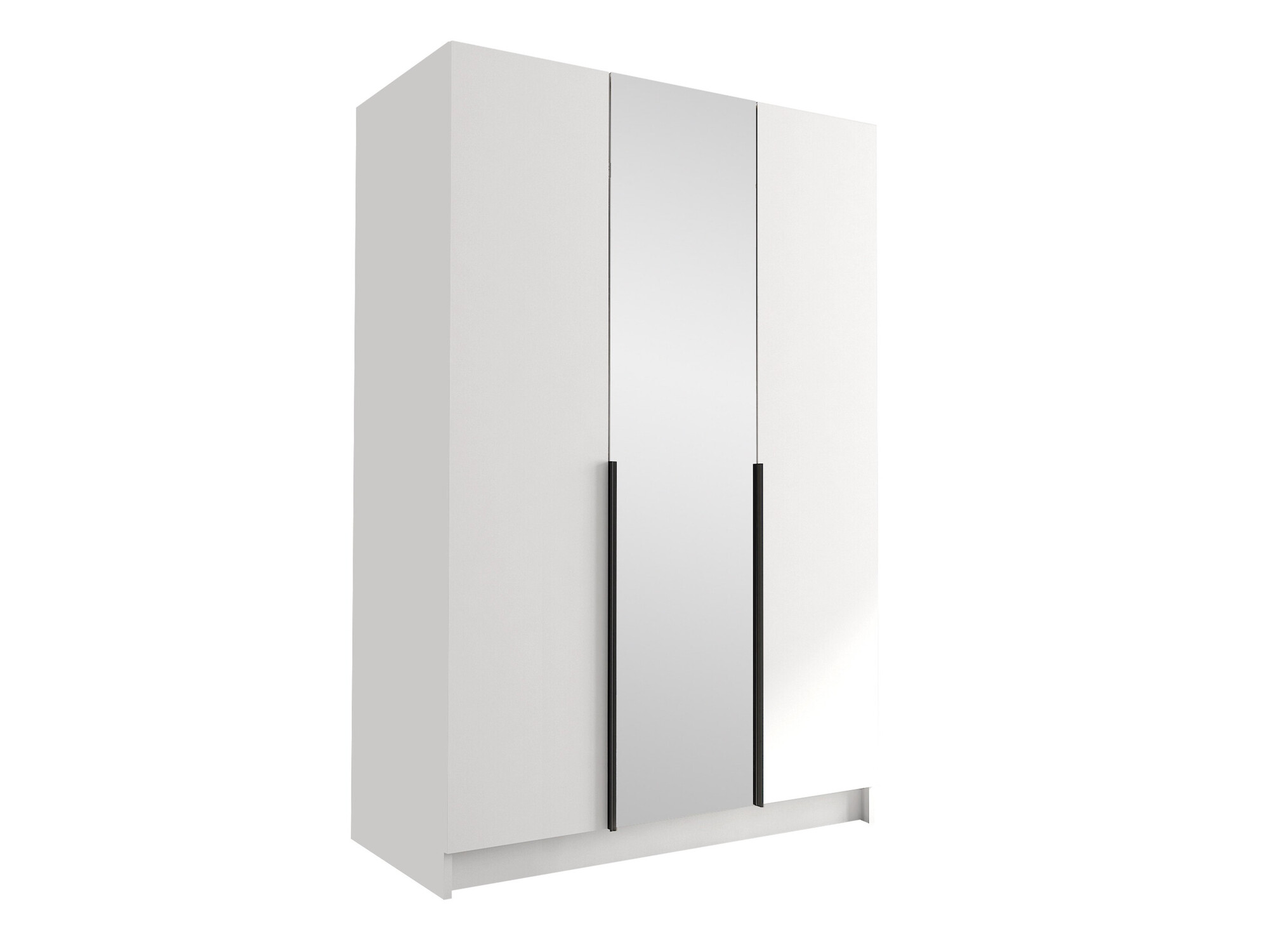 Wardrobe Closico Decoron II (White + Black)