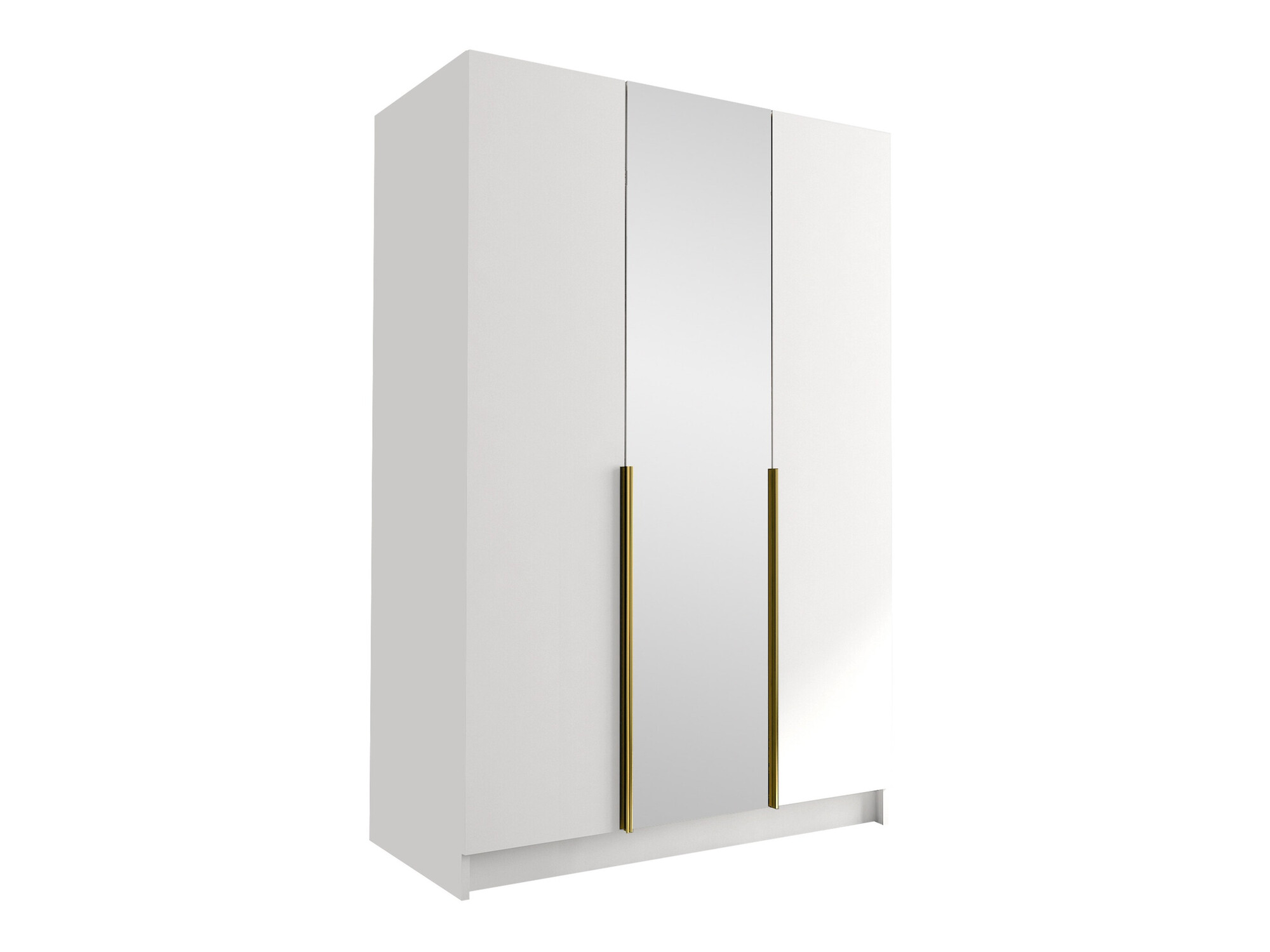 Wardrobe Closico Decoron II (White + Golden)