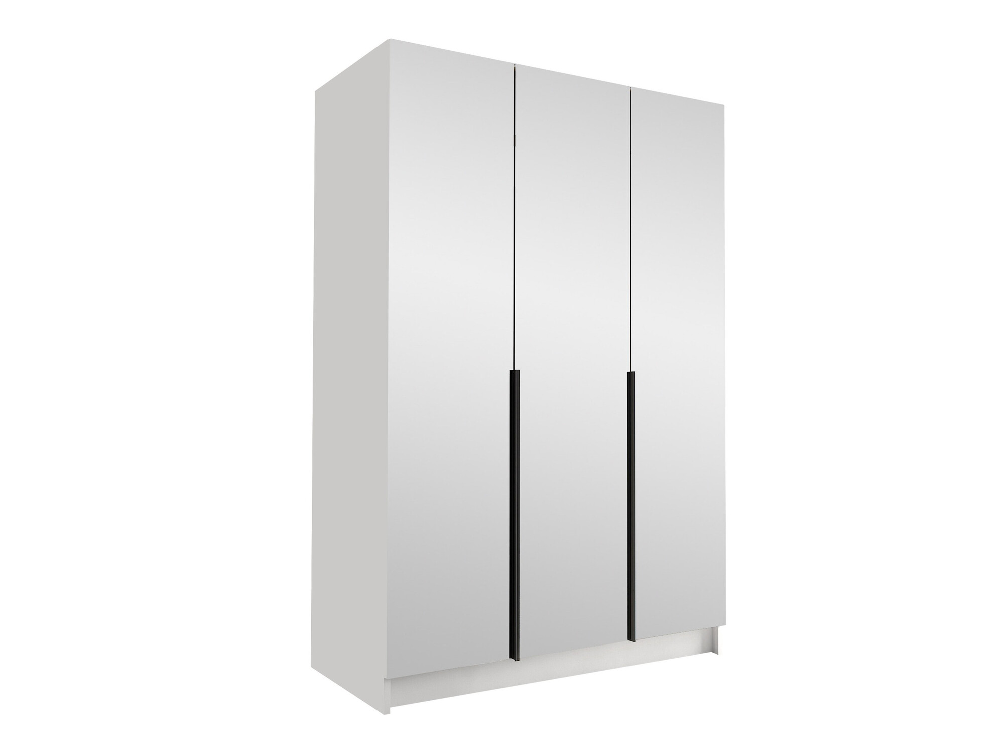 Wardrobe Closico Decoron III (White + Black)
