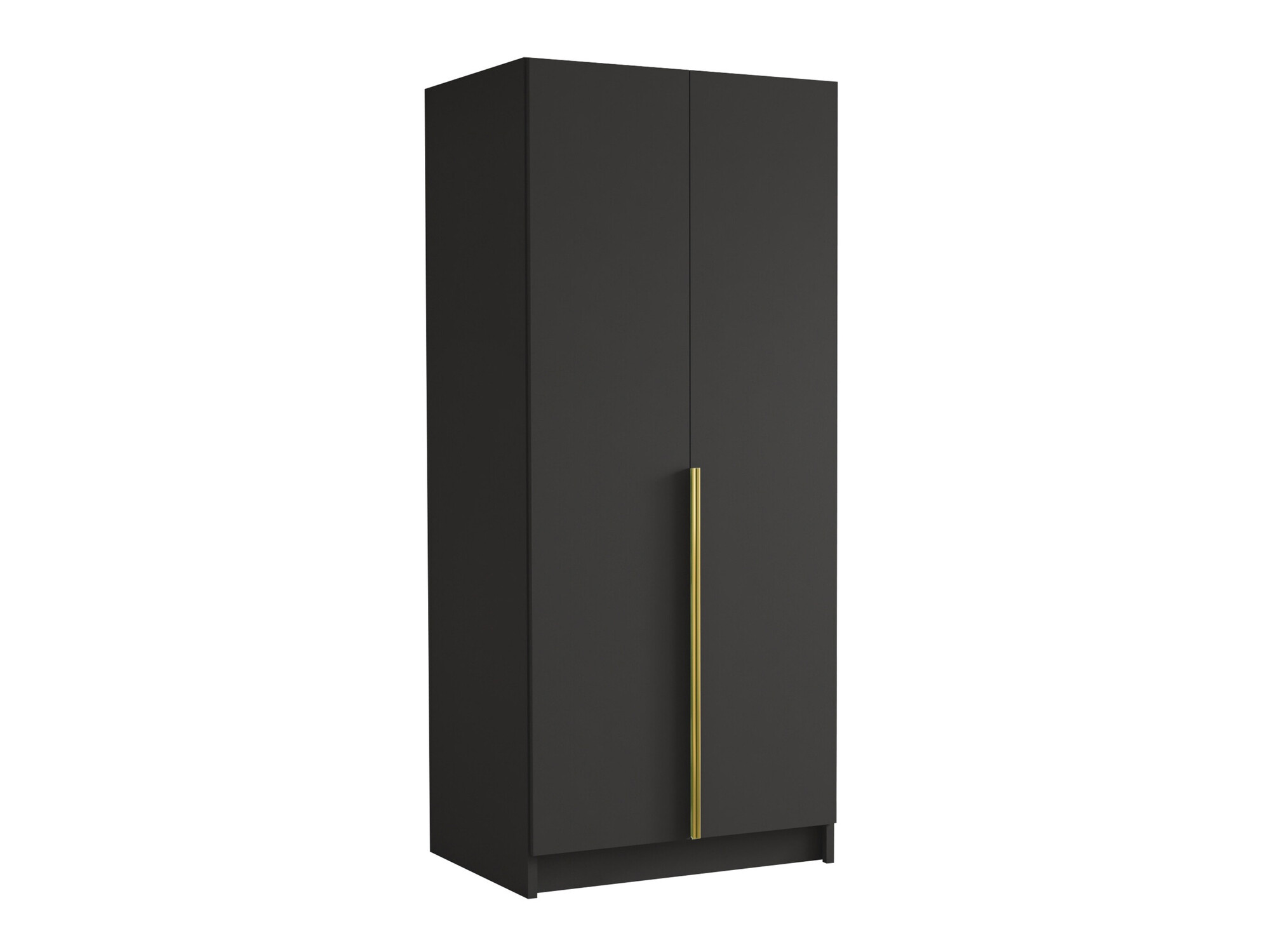 Wardrobe Closico Staton I (Black + Golden)
