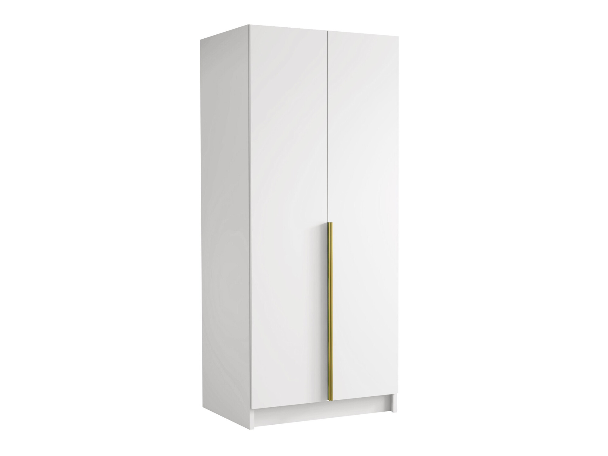 Wardrobe Closico Staton I (White + Golden)