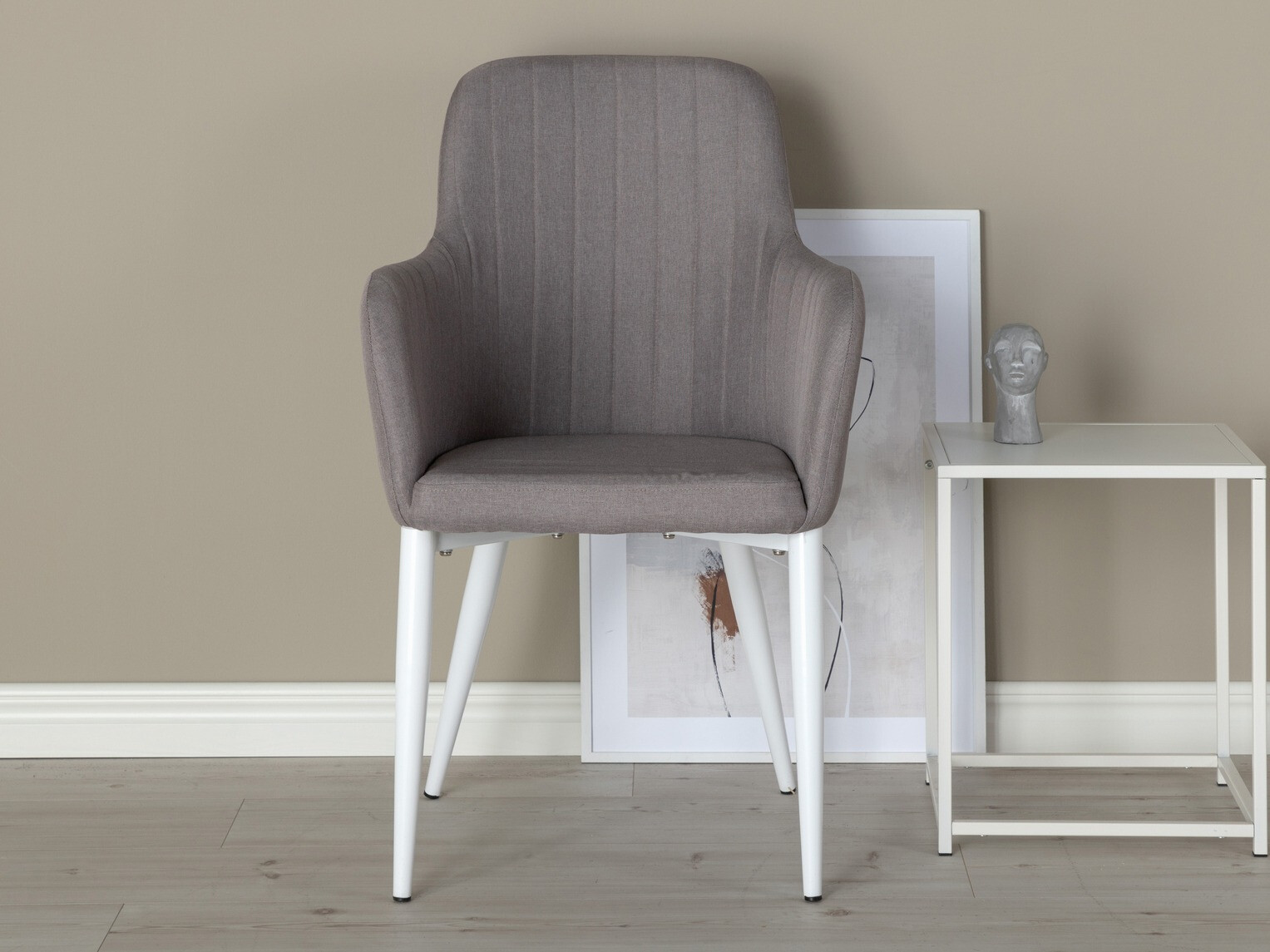 Chair Dallas 156 (Grey + White)