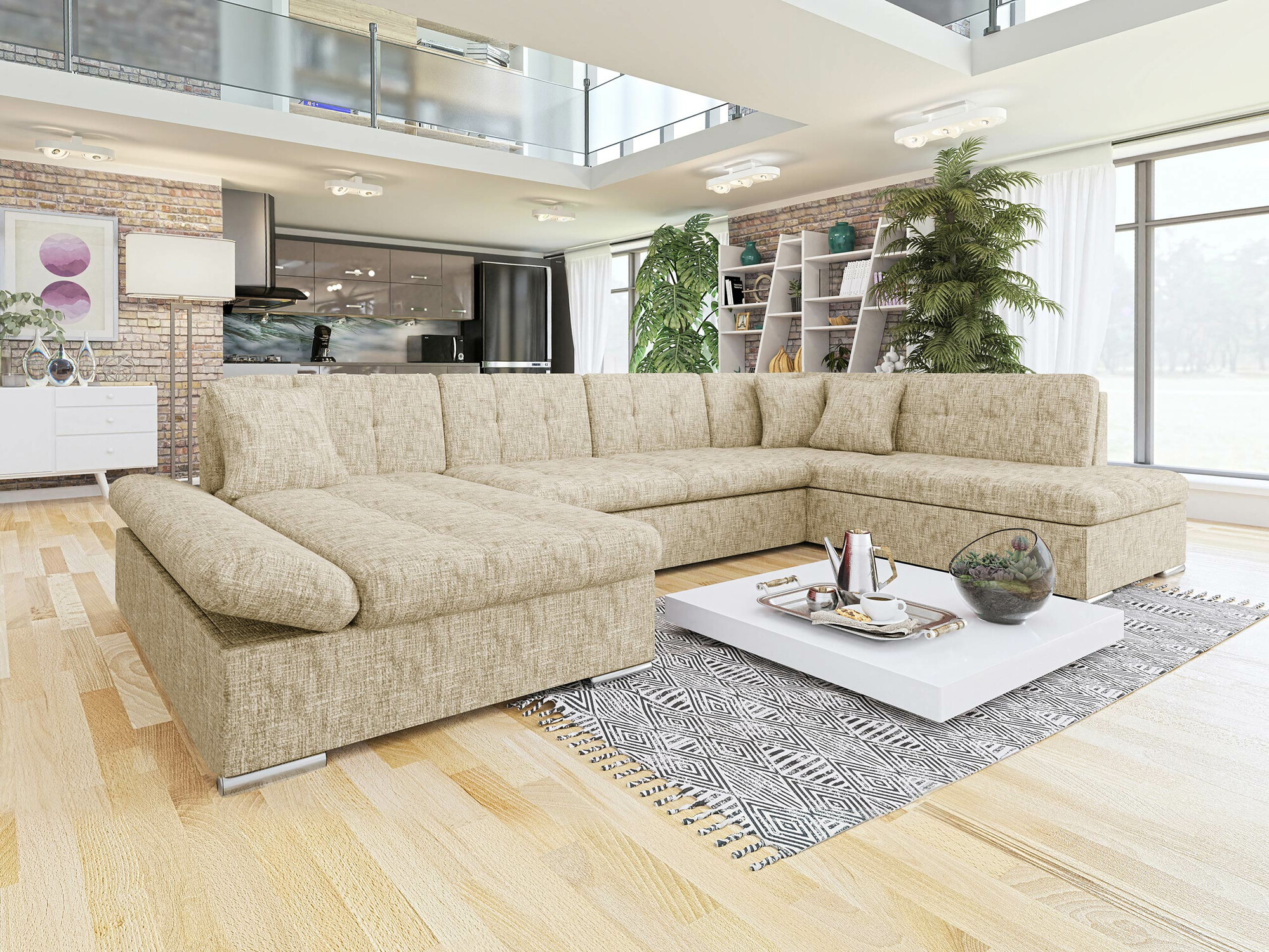 Corner sofa Comfivo 173 (Tracy 211.03)