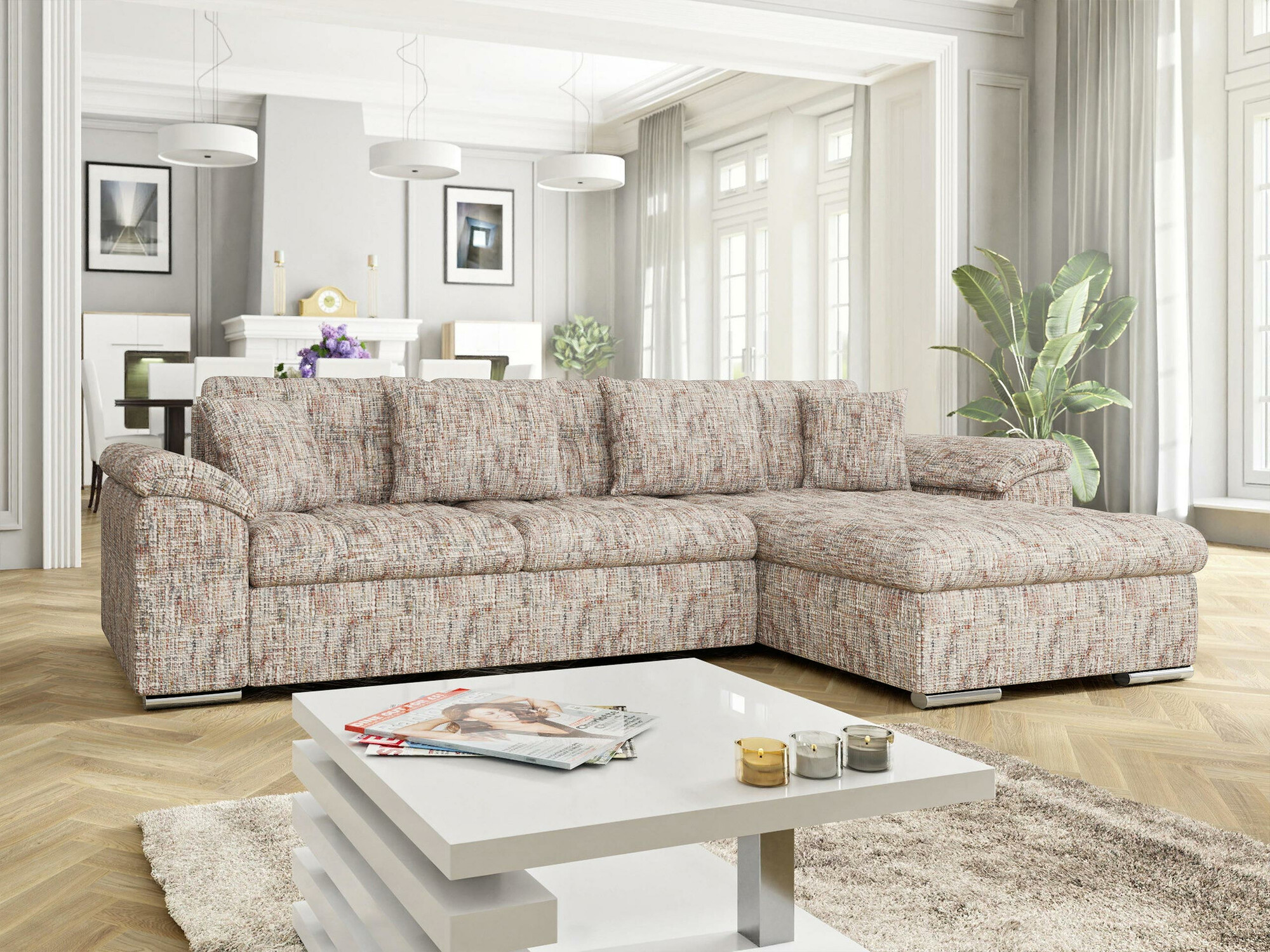 Corner sofa Comfivo Mica II (Tracy 211.01)