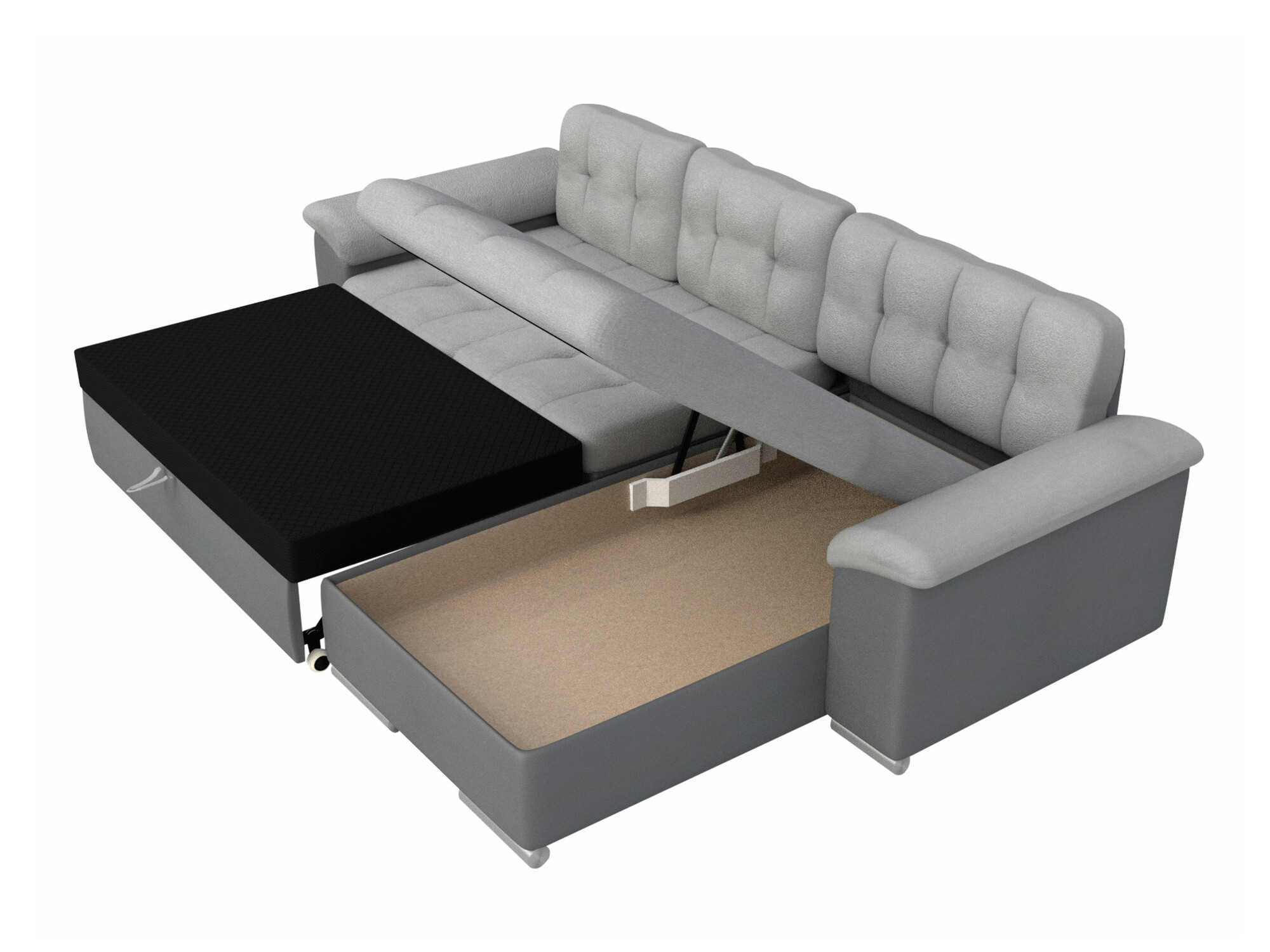 Corner sofa Comfivo Mica II (Tracy 211.01)
