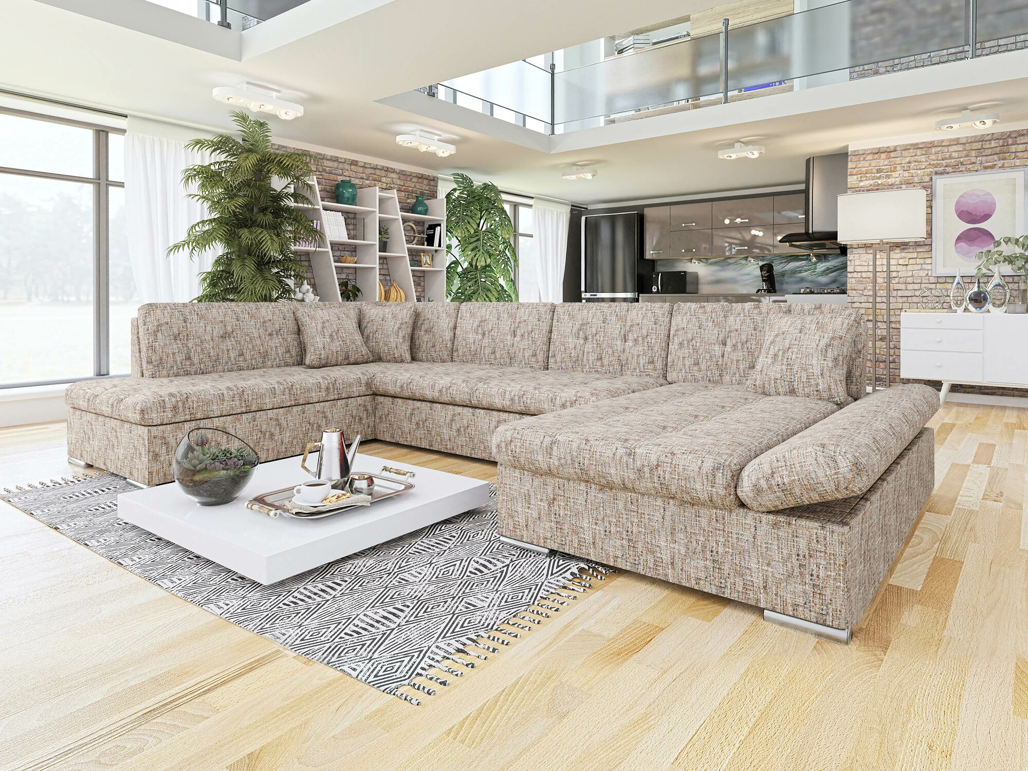 Corner sofa Comfivo Tilia II (Tracy 211.01)