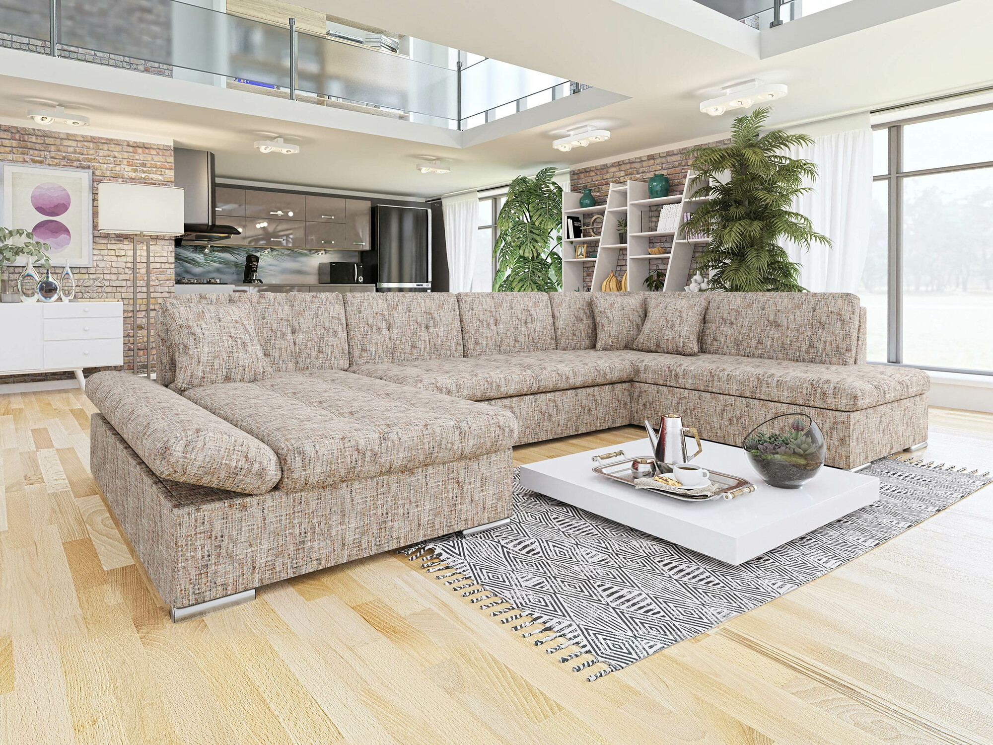 Corner sofa Comfivo Tilia II (Tracy 211.01)