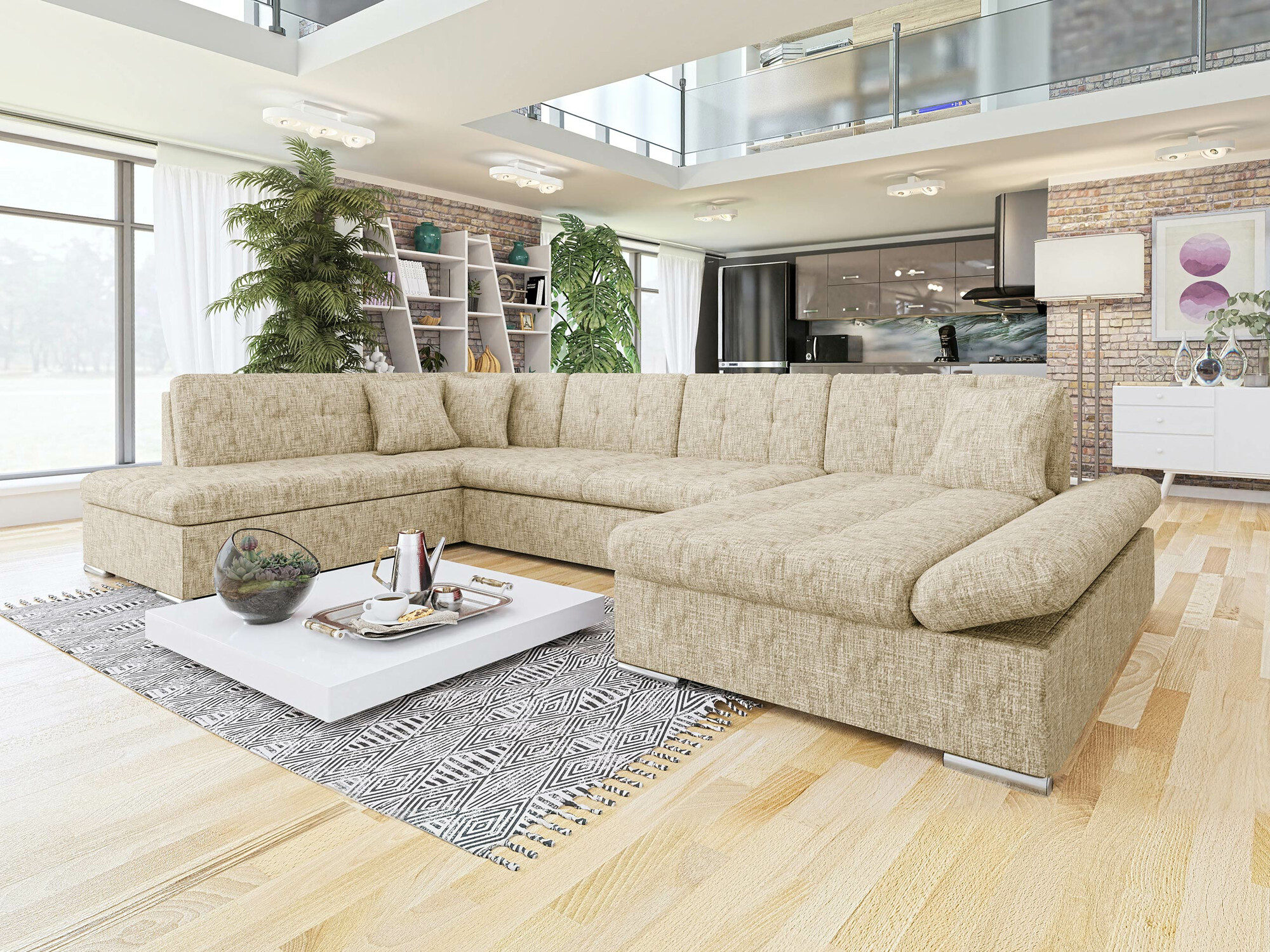 Corner sofa Comfivo Tilia II (Tracy 211.03)