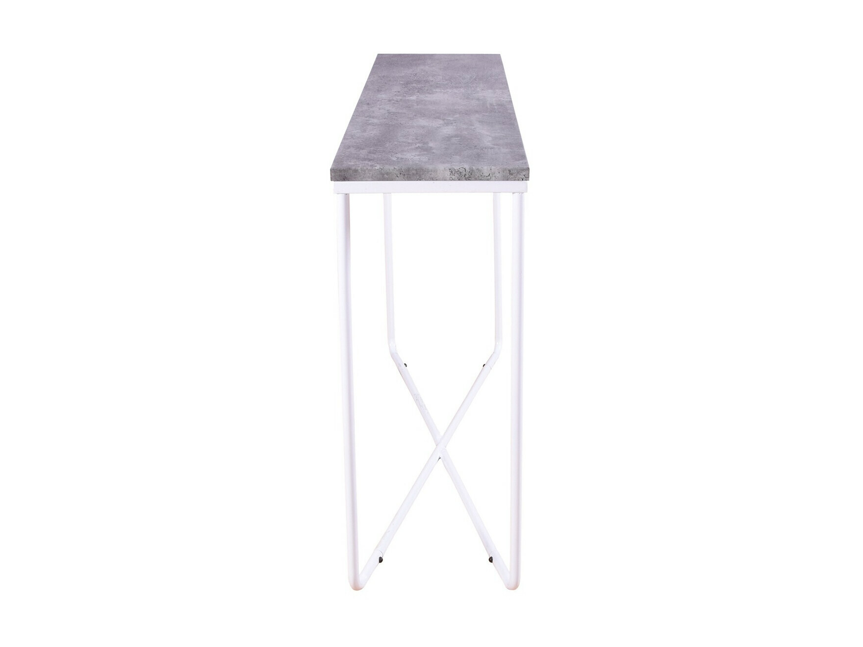 Console table Dallas 197 (Concrete + White)