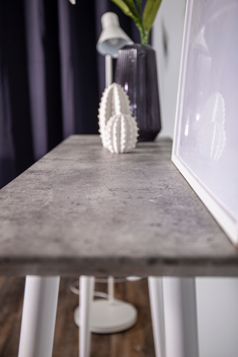 Console table Dallas 226 (Concrete + White)