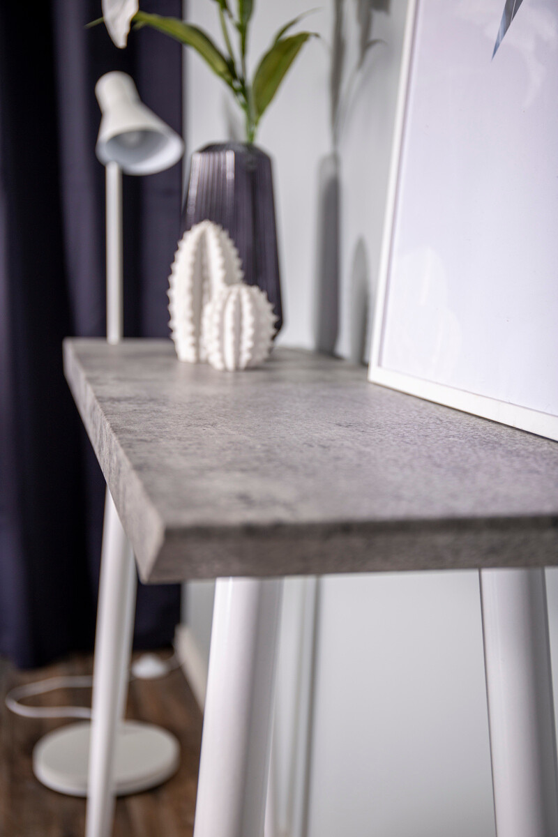 Console table Dallas 226 (Concrete + White)