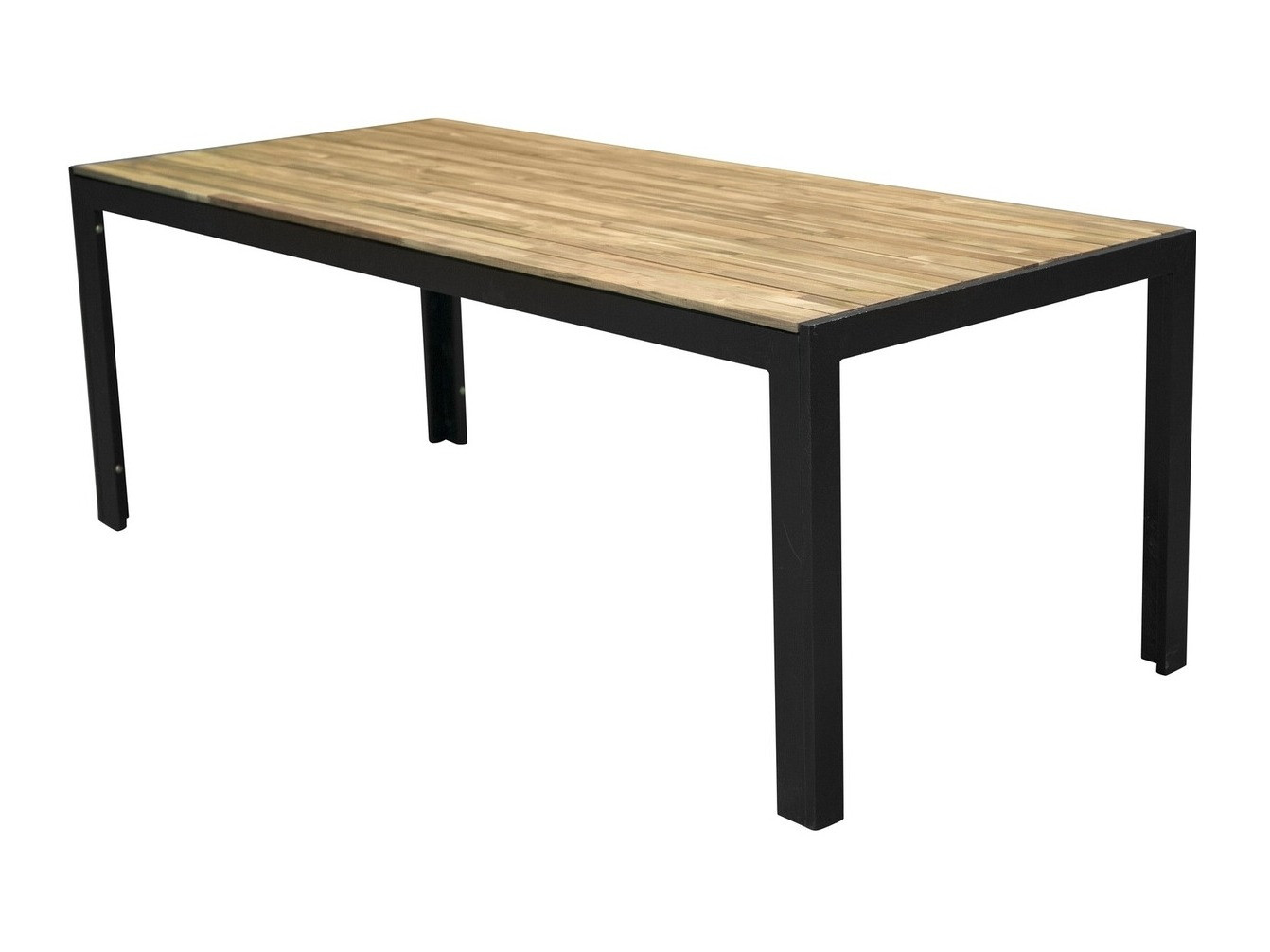 Outdoor table Dallas 673 (Acacia + Black)
