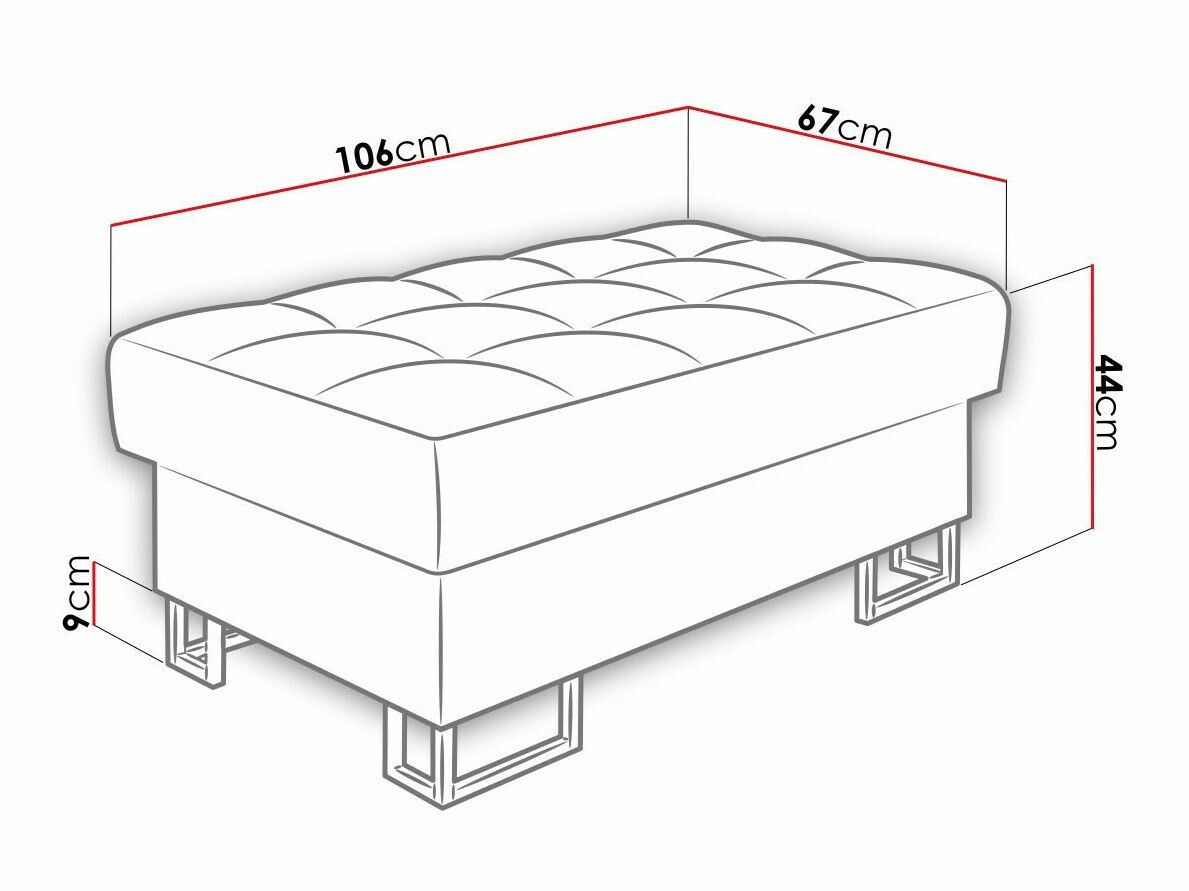 Upholstered bench Comfivo Anima (Abriamo 03)