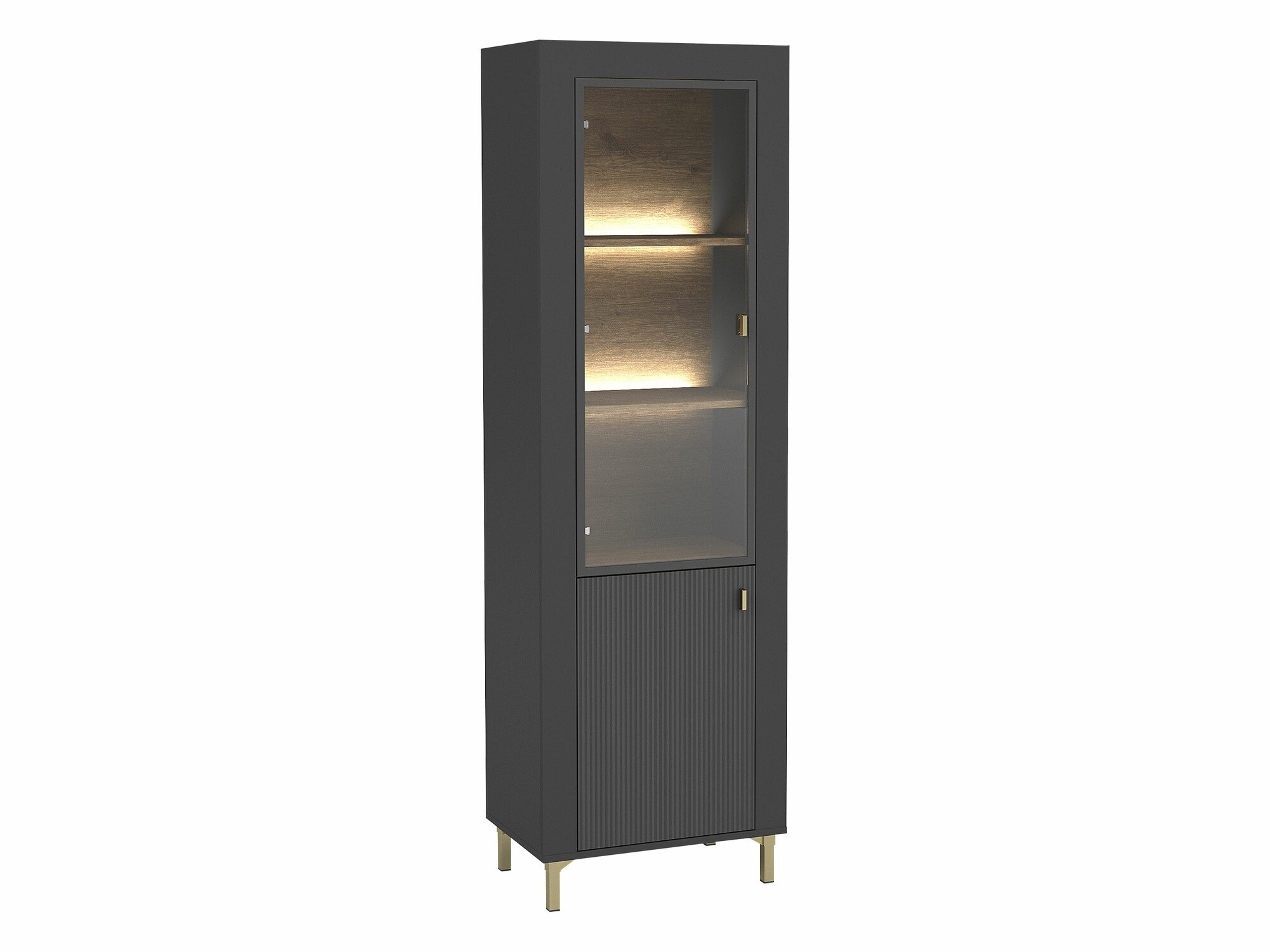 Bookcase Mormavu 104 (Matt black)