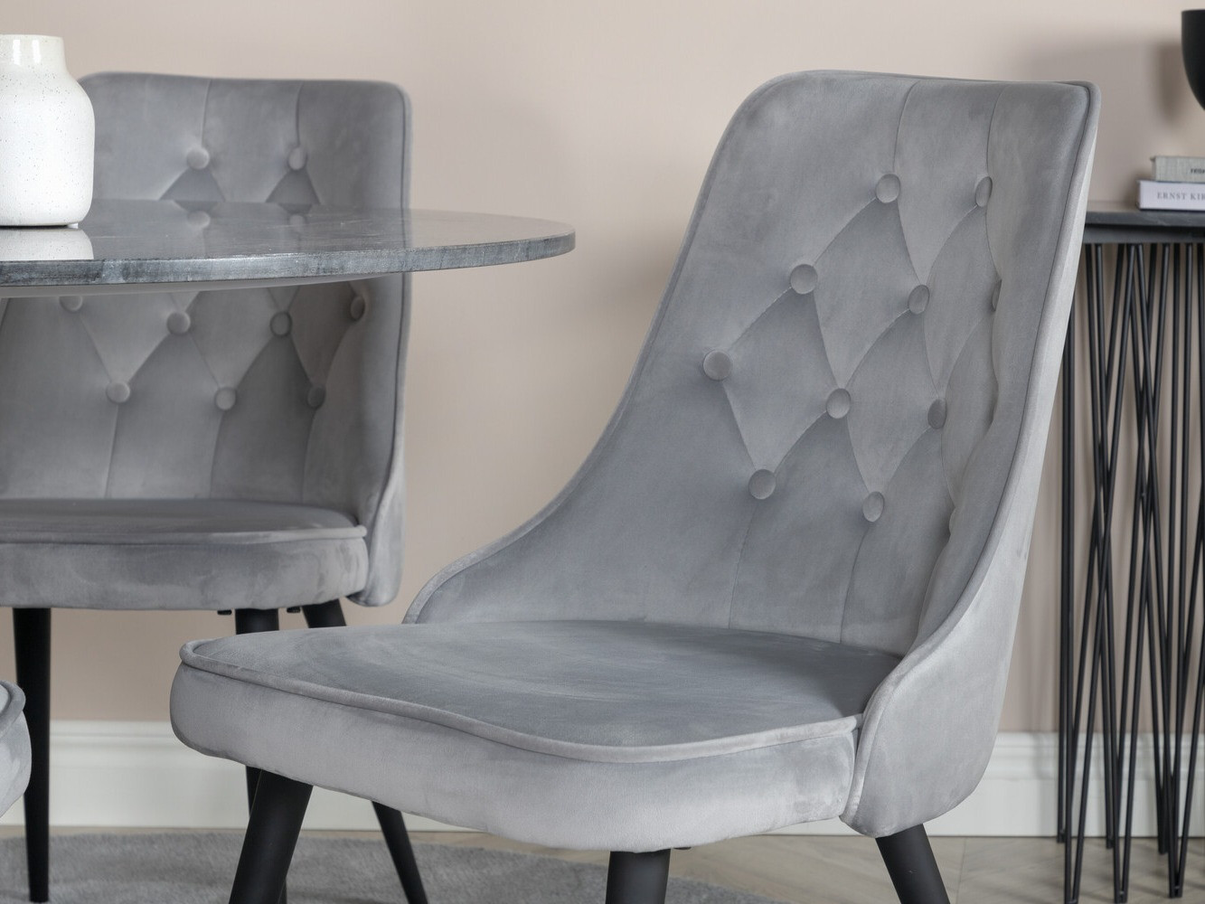 Dining set Dallas 2671 (Grey + Black)