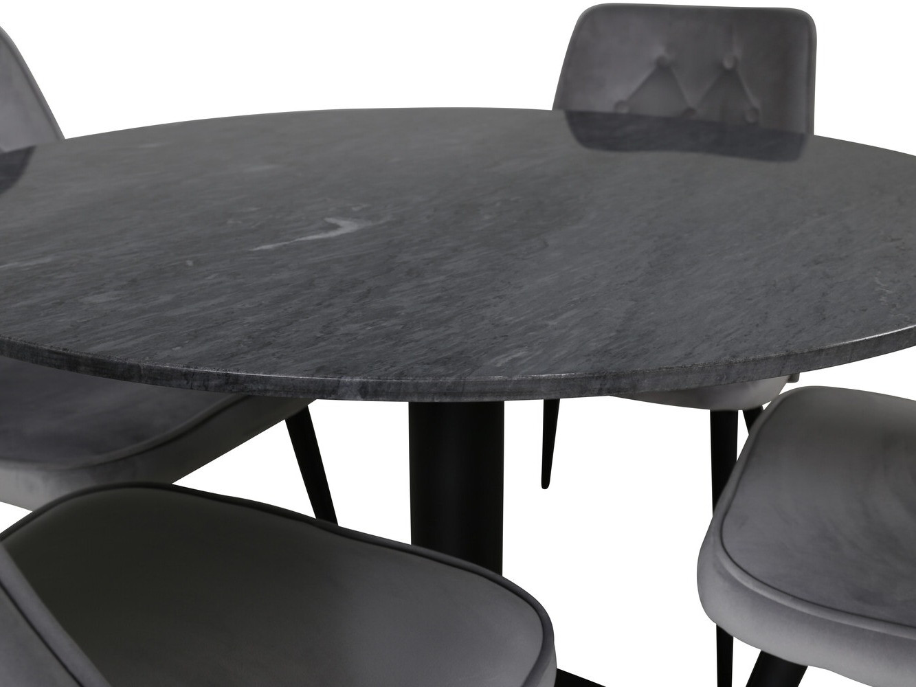 Dining set Dallas 2671 (Grey + Black)