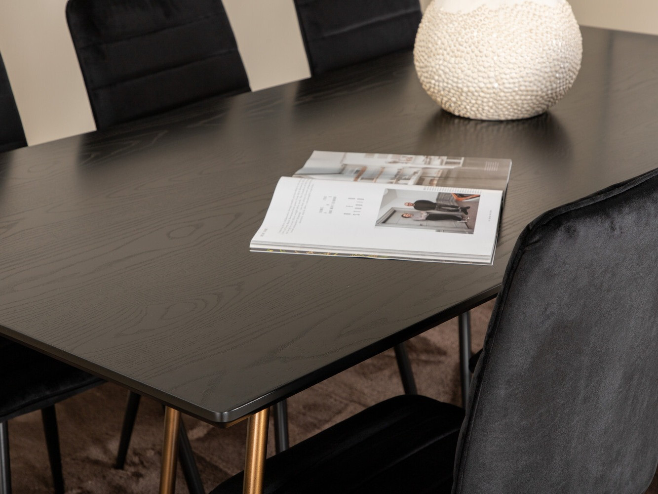 Dining set Dallas 2724 (Black)