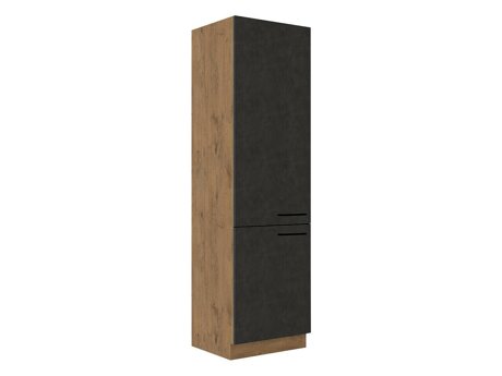 Modular cabinet with doors Wood Grey 134