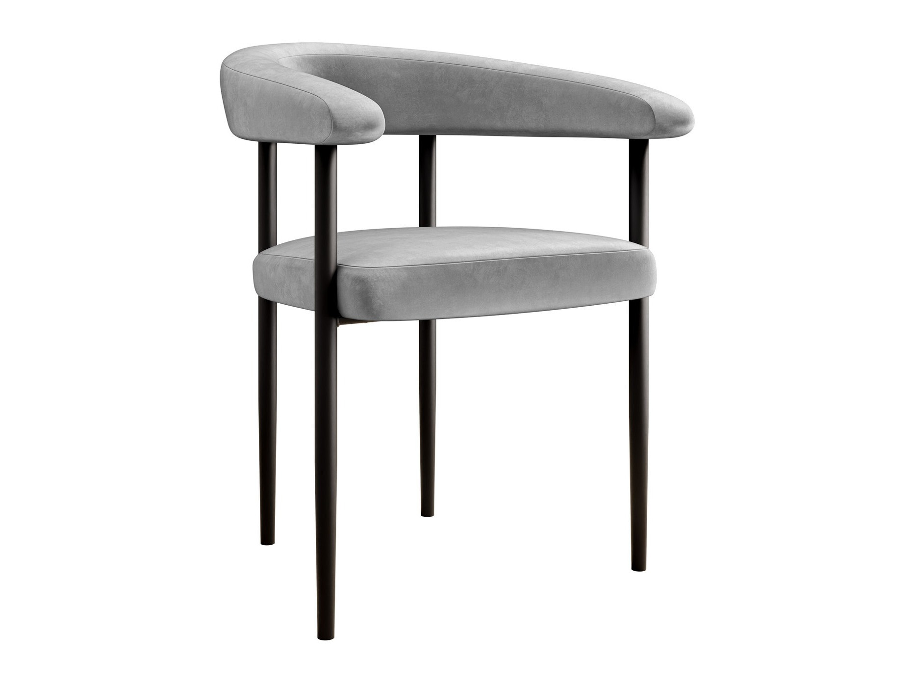 Chair Jackson 110 (Black + Magic Velvet 2240)