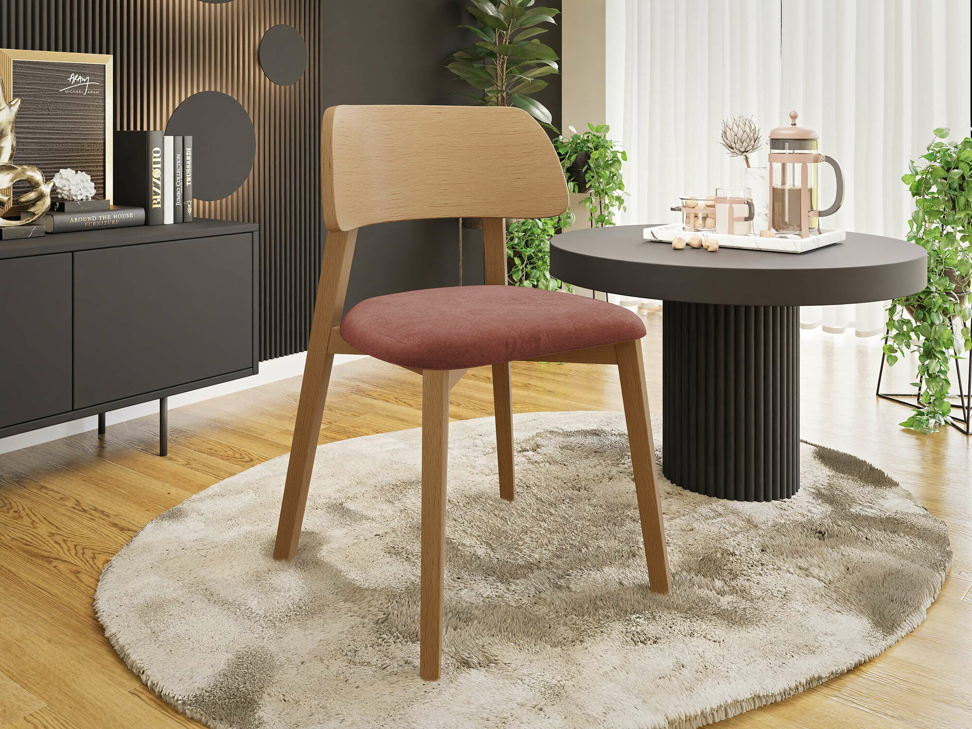 Chair Jackson 112 (Light wood)