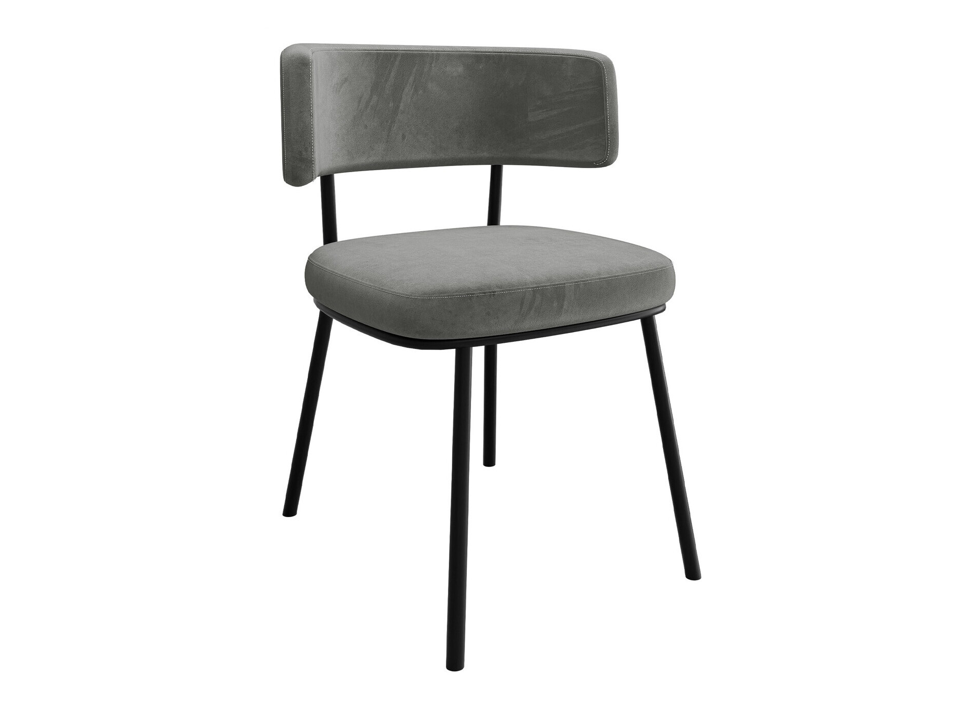 Chair Jackson 114 (Black + Magic Velvet 2217)