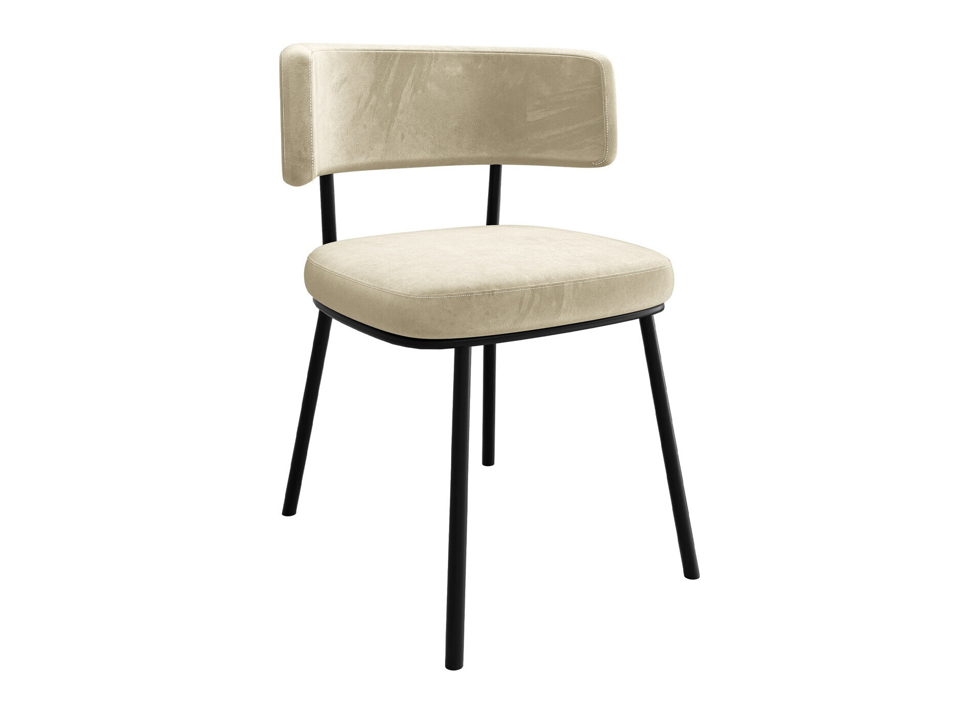 Chair Jackson 114 (Black + Magic Velvet 2250)