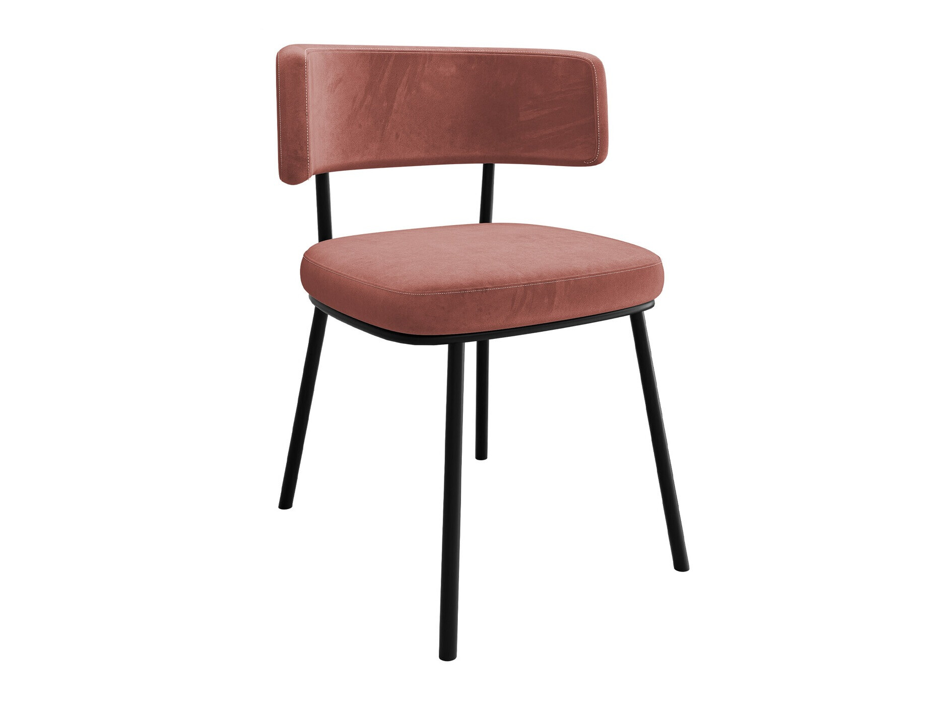 Chair Jackson 114 (Black + Magic Velvet 2258)