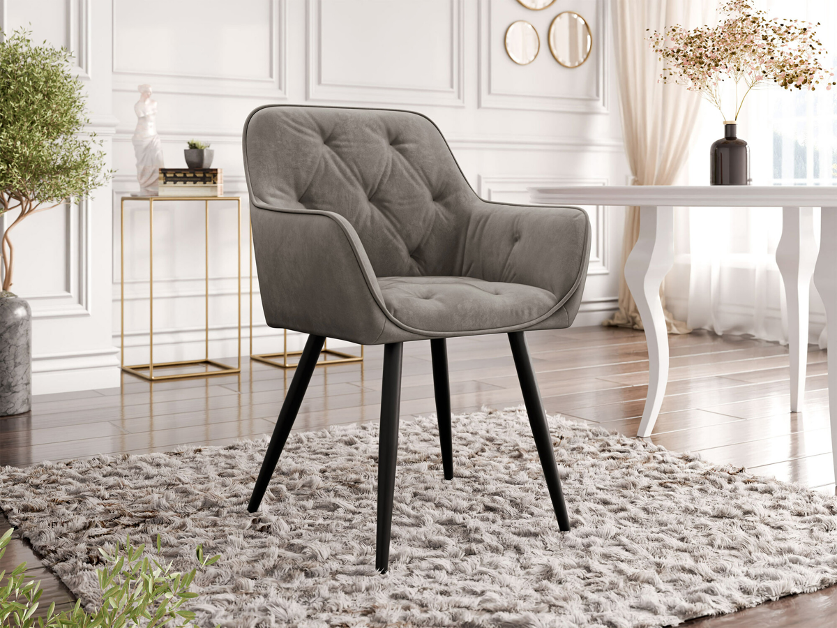 Chair Jackson 115 (Black + Magic Velvet 2209)