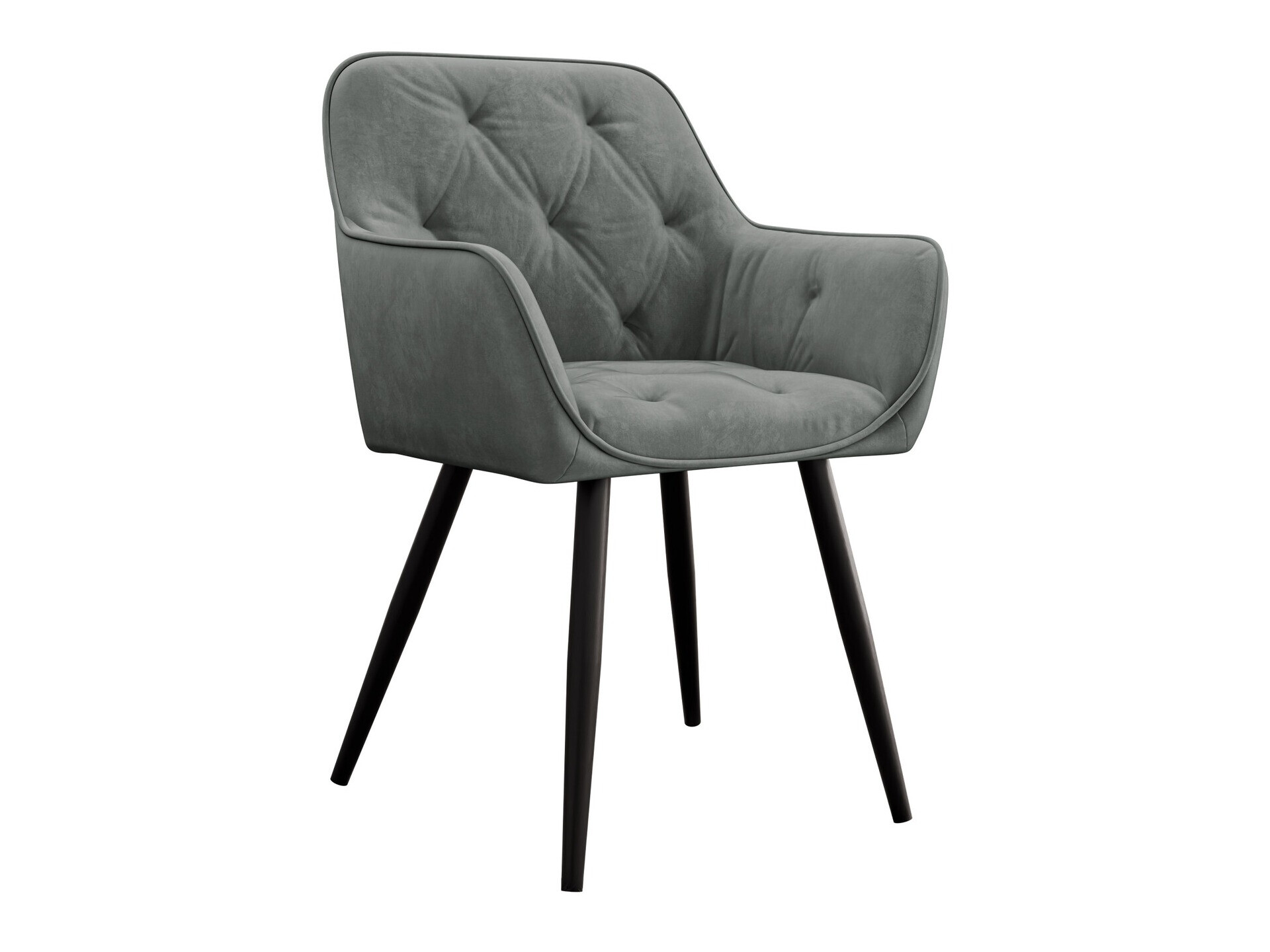 Chair Jackson 115 (Black + Magic Velvet 2217)