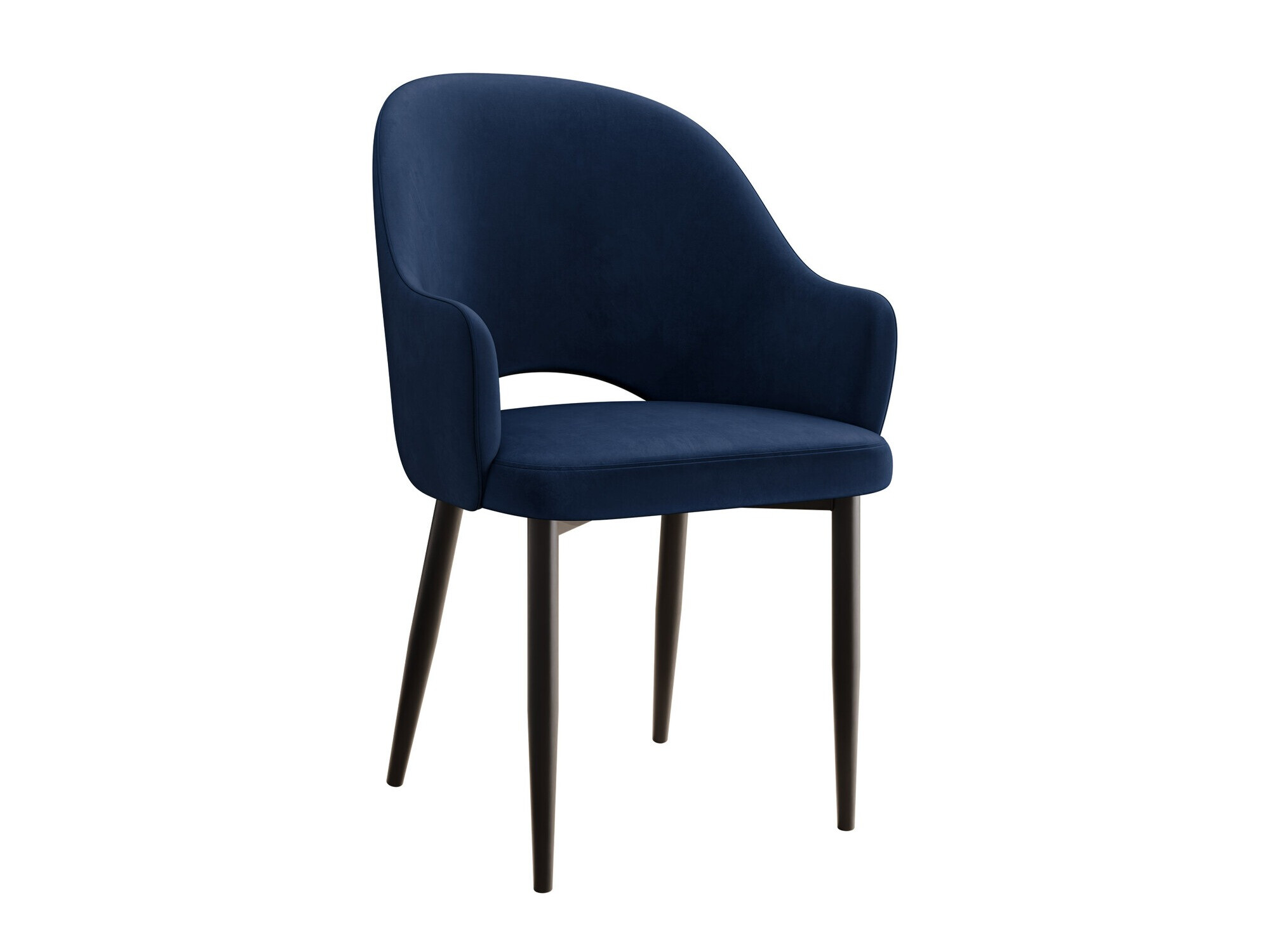 Chair Jackson 116 (Black + Magic Velvet 2216)