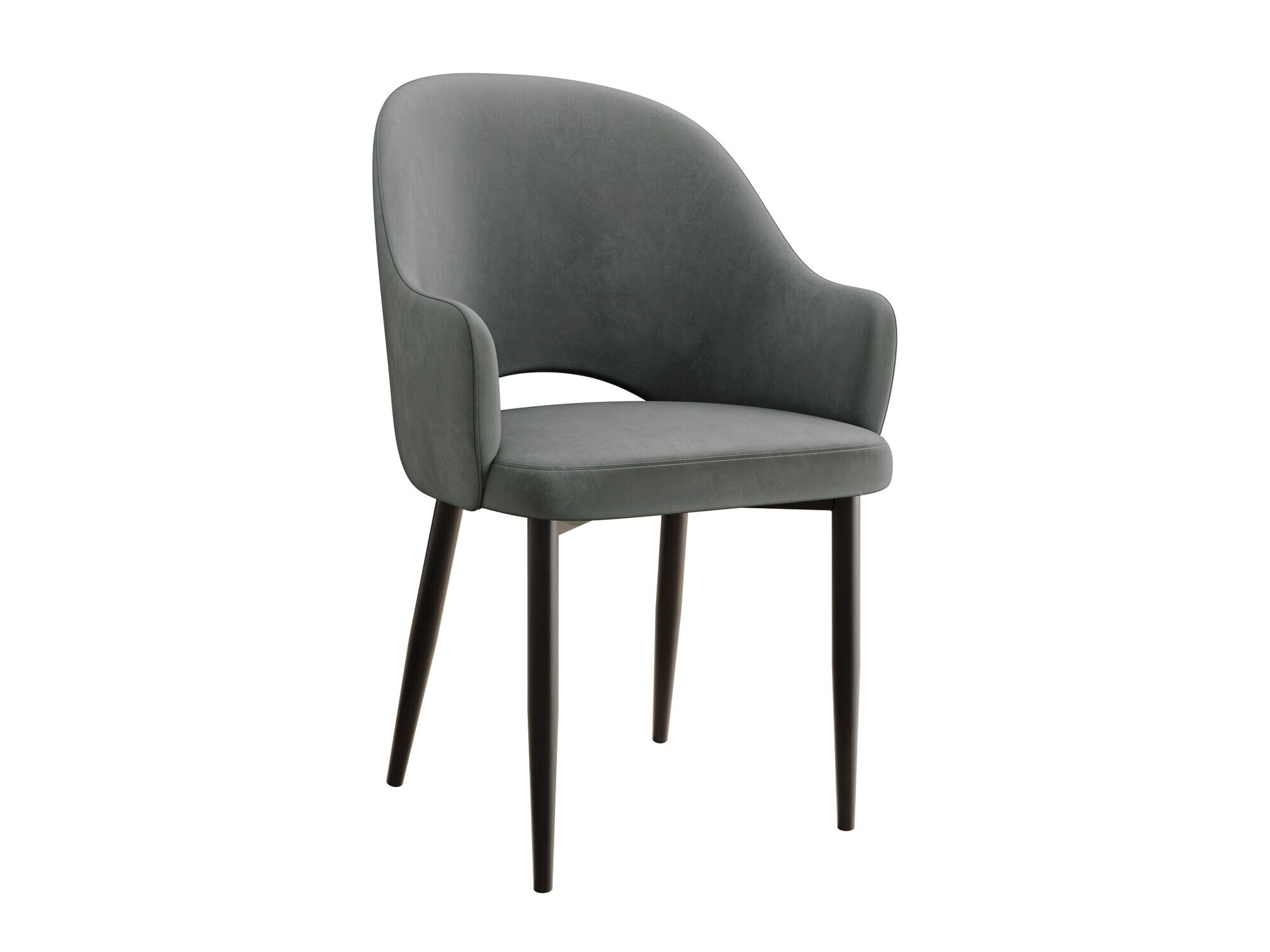 Chair Jackson 116 (Black + Magic Velvet 2217)