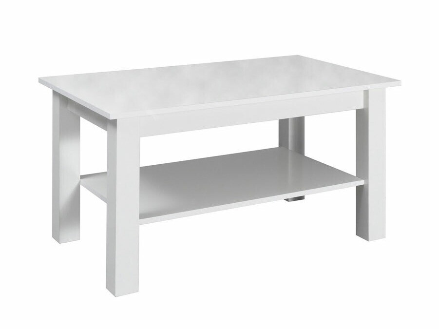 Coffee table Murrieta 114 (Glossy white)