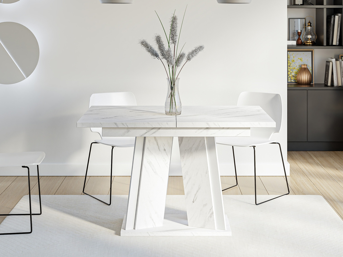 Table Goodyear 129 (White marble)