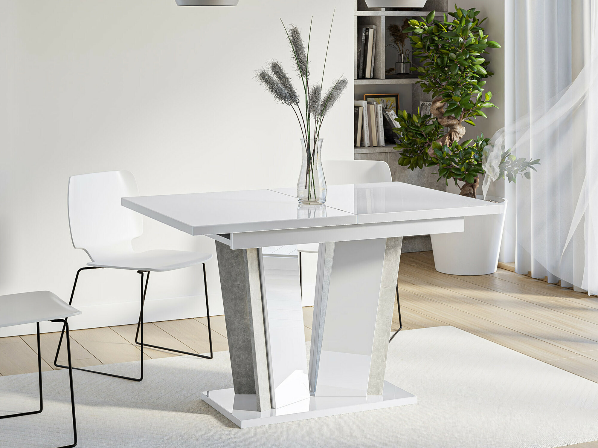 Table Goodyear 130 (Glossy white)