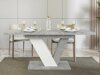 Table Goodyear 131 (Glossy white + Concrete)