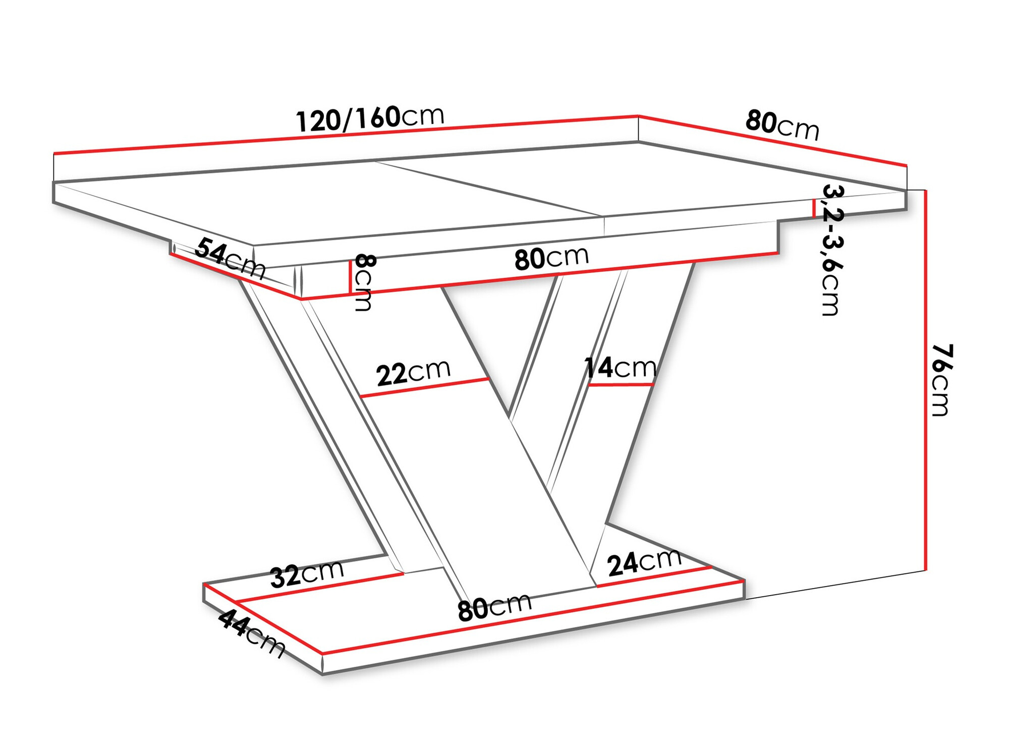 Table Violium (Concrete)