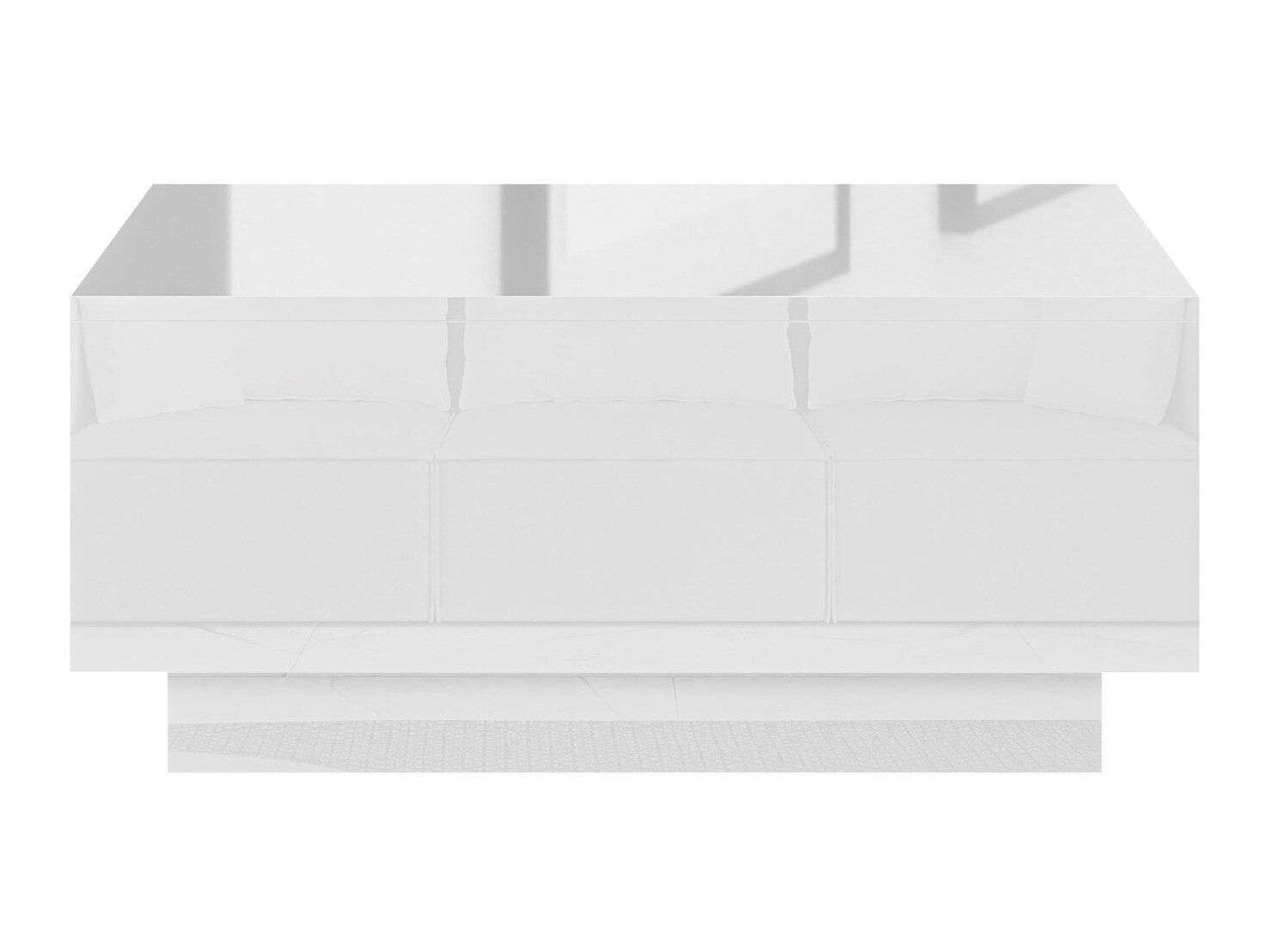 Coffee table Goodyear 134 (Glossy white)