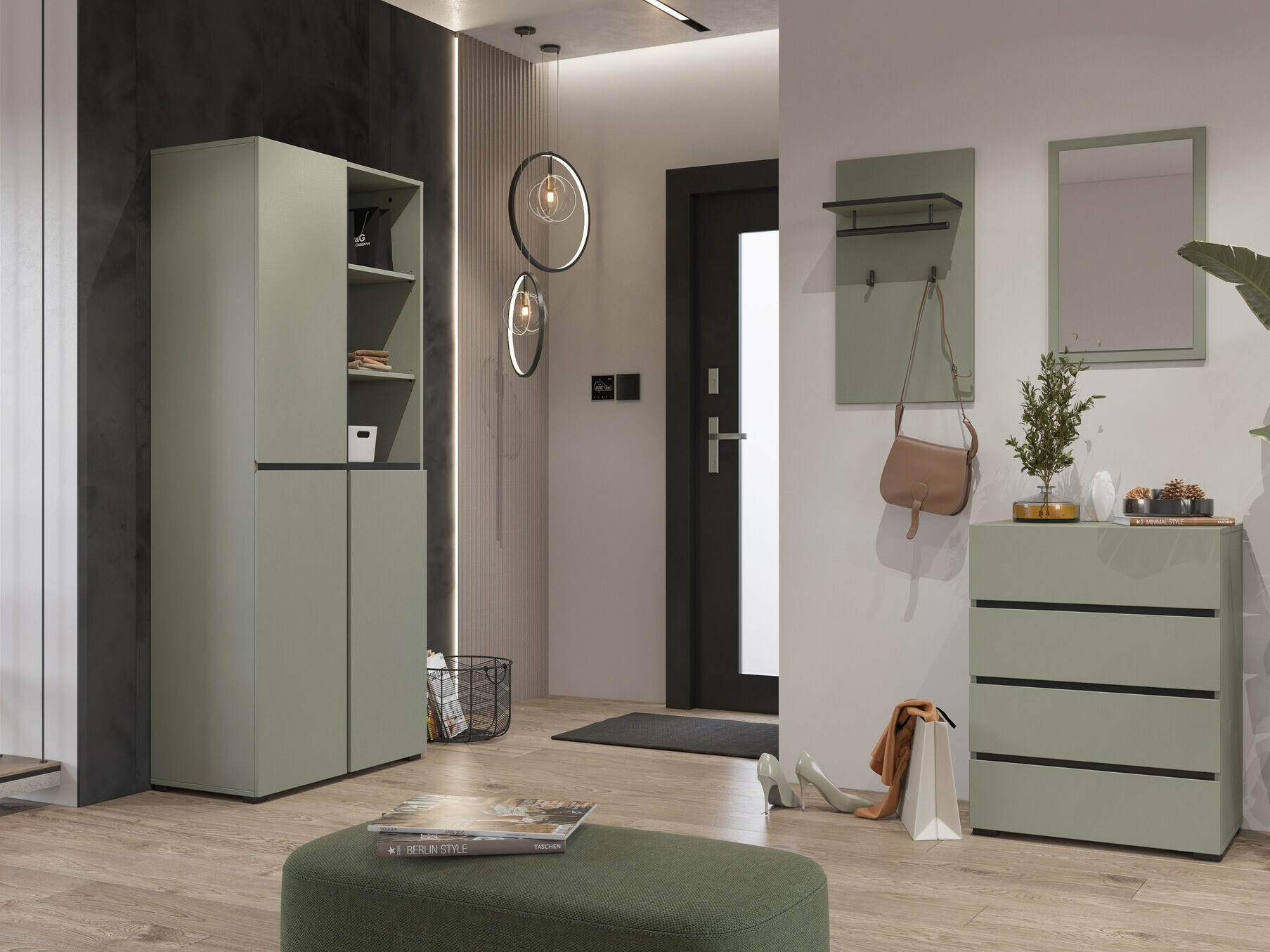 Hallway set Alfere 113 (Green)
